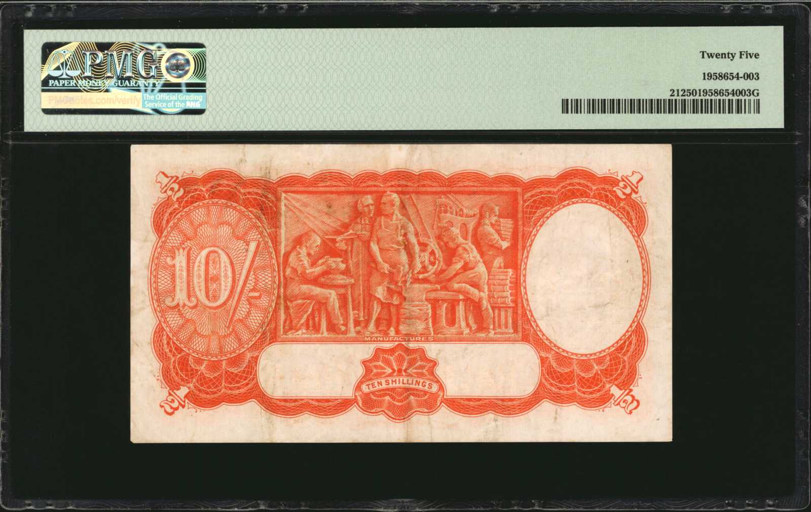 image for: Australia  10 shillings(B125as)