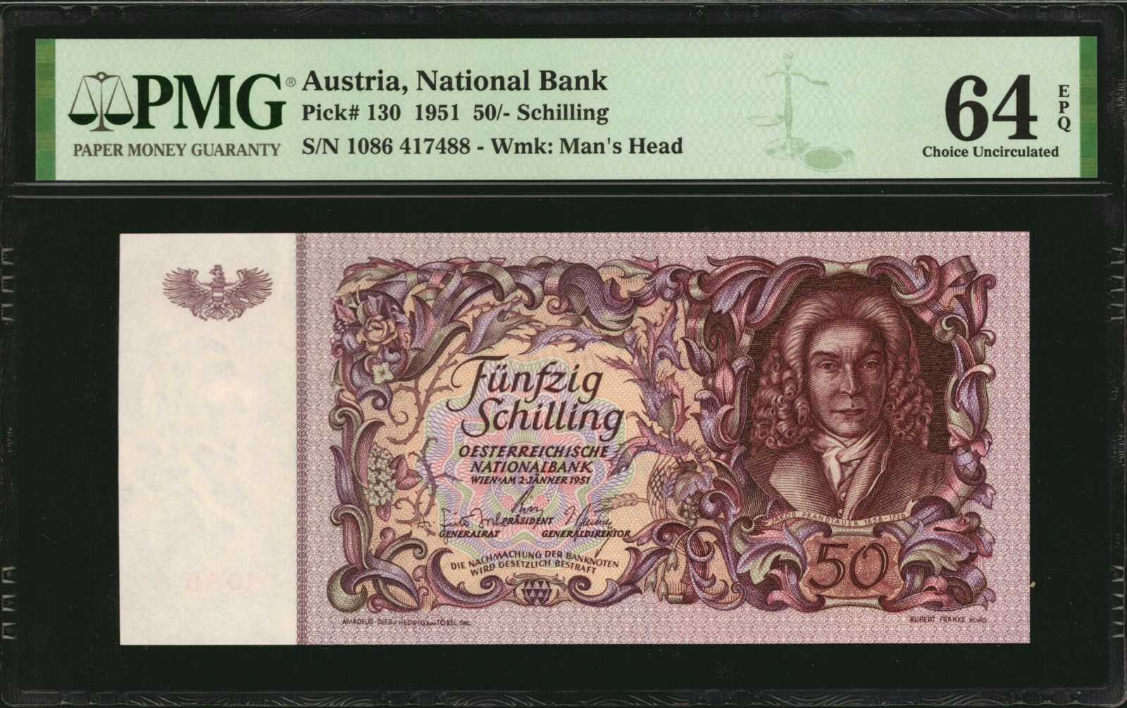 image for: Austria  50 schilling (B234a)