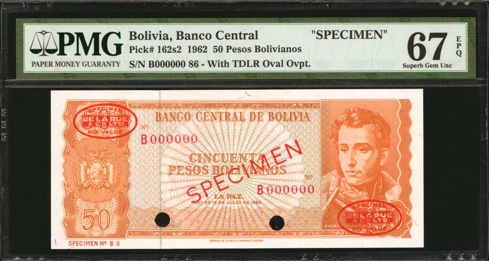 image for: Bolivia  100 pesos bolivianos(B350ds)