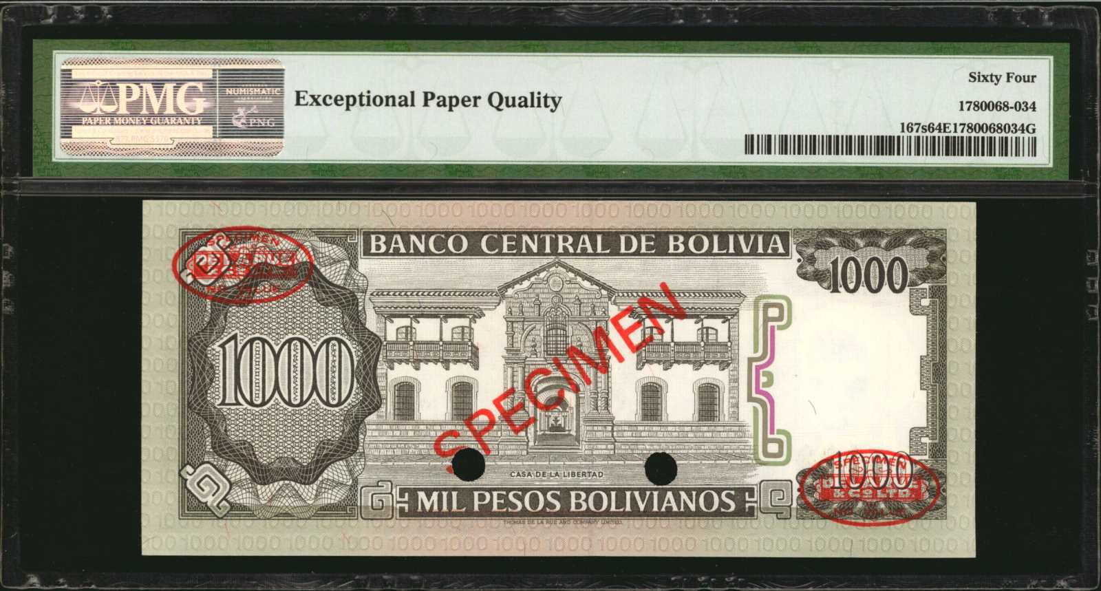 image for: Bolivia  100 pesos bolivianos(B350gs2)