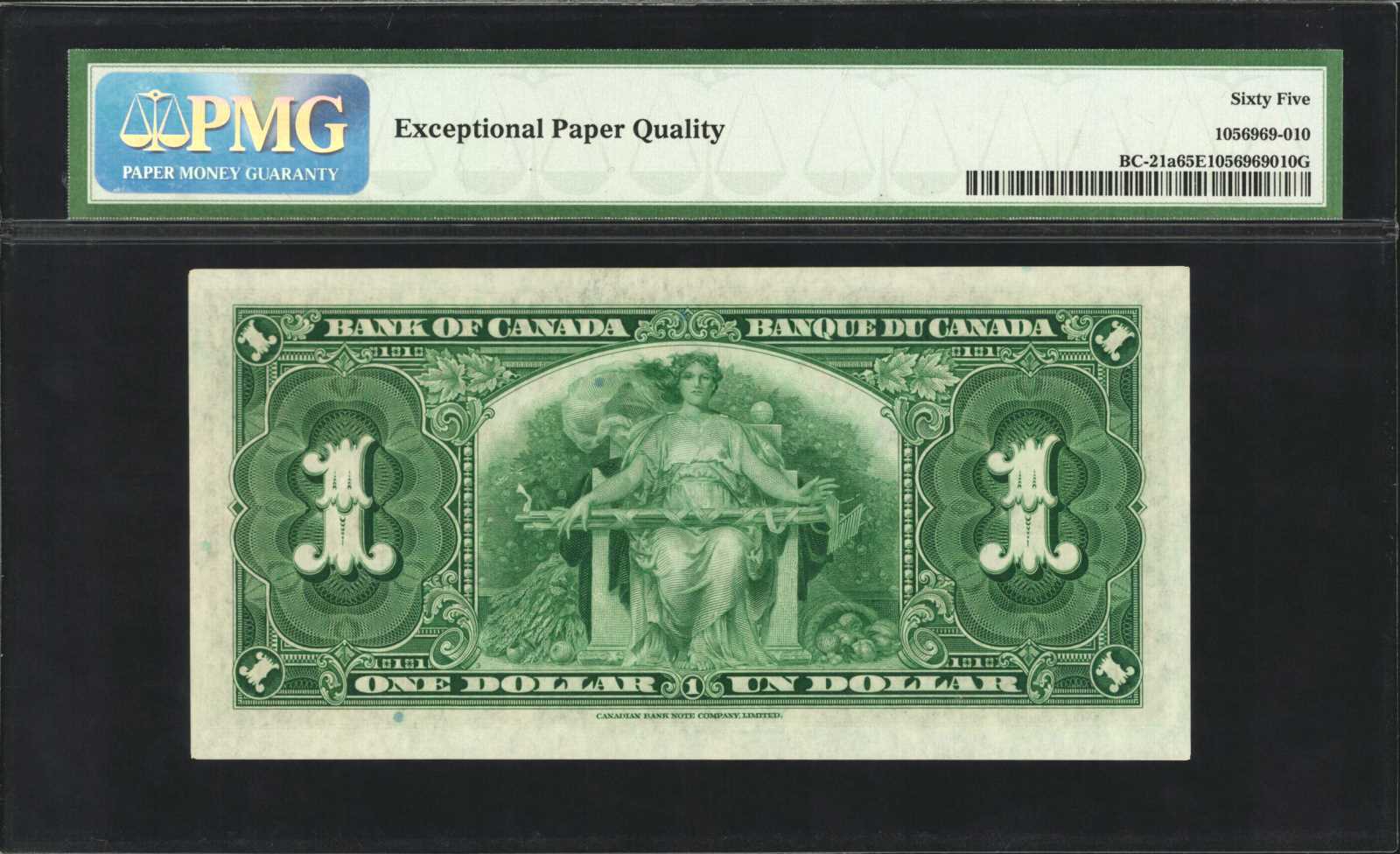 image for: Canada  1 dollar (B321a)