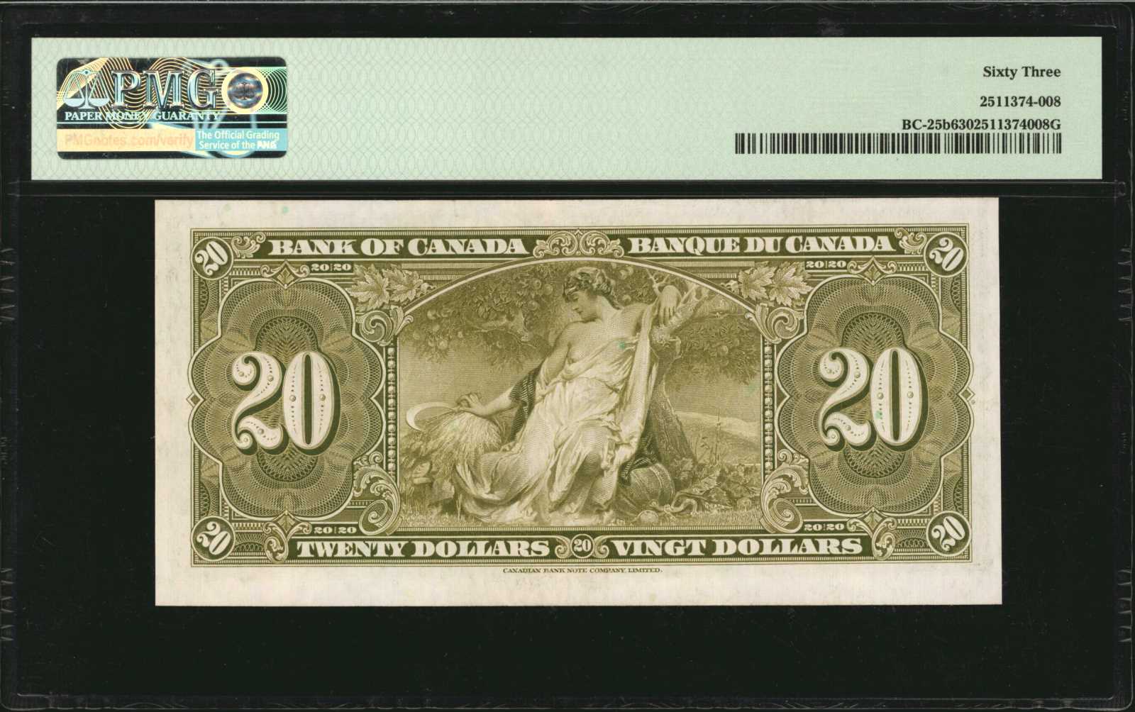 image for: Canada  20 dollars (B325c)
