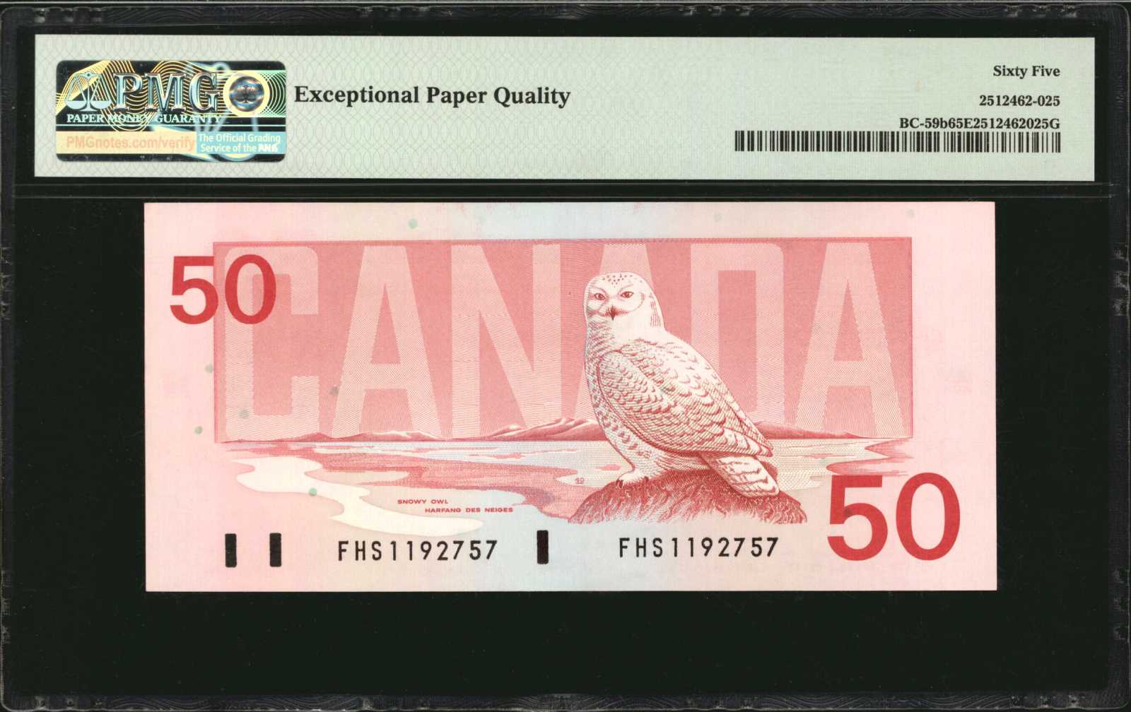 image for: Canada  100 dollars (B362a)