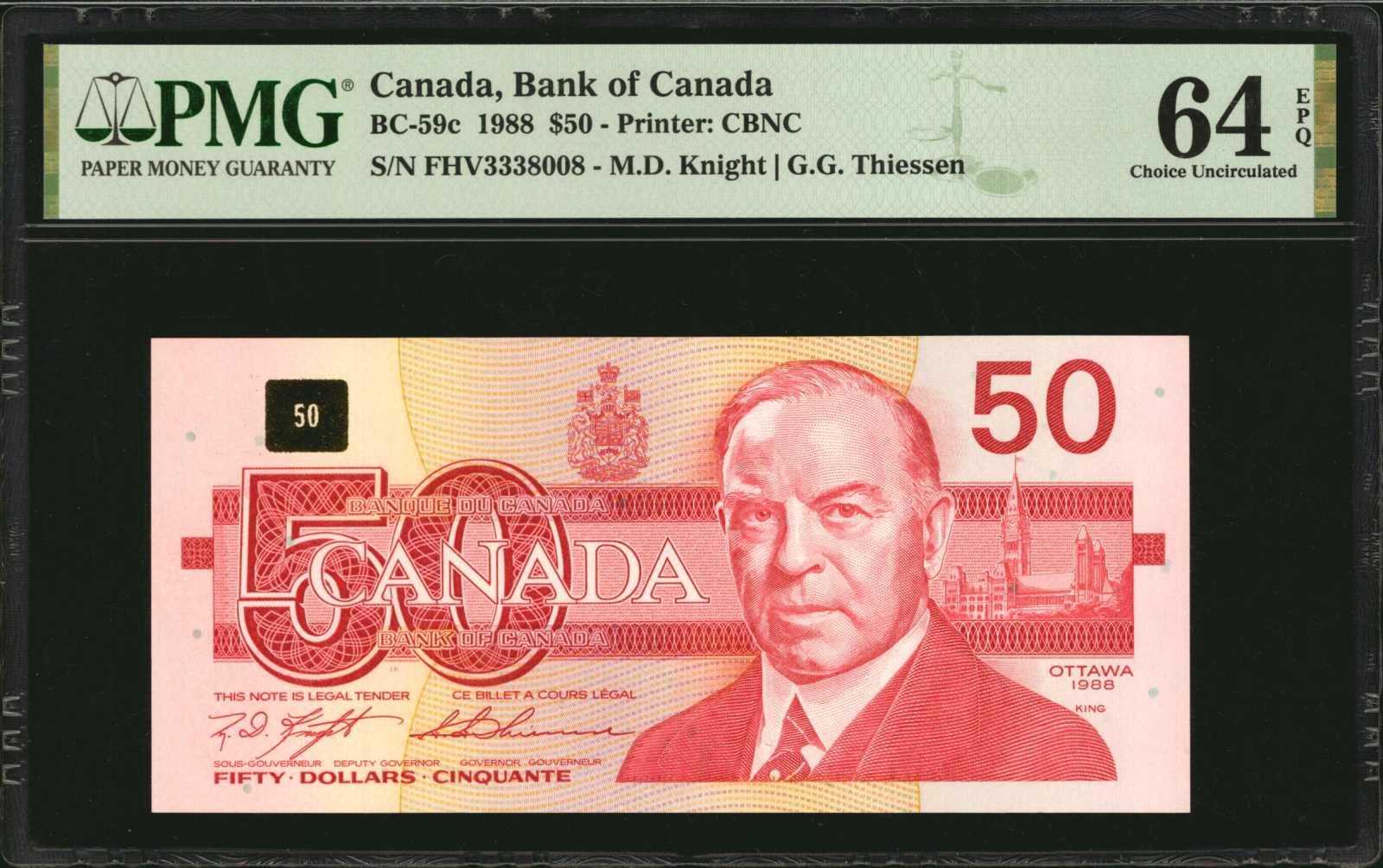 image for: Canada  50 dollars (B361c)