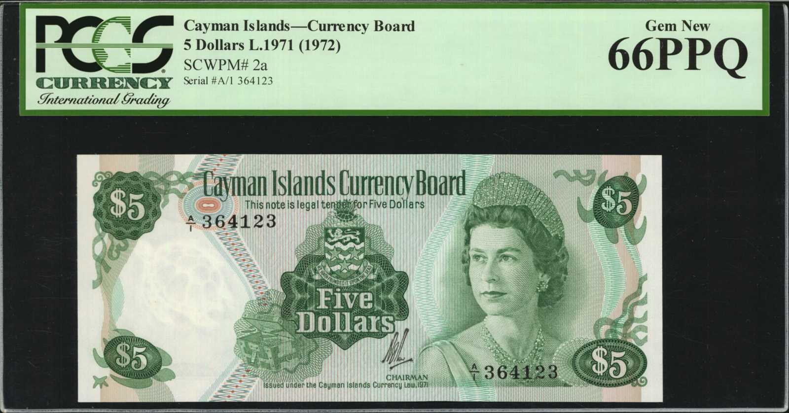  Diagonal red SPECIMEN and DLR oval ovpts front/back; horizontal red SPECIMEN NO # ovpt lower left front; all-zero s/n 