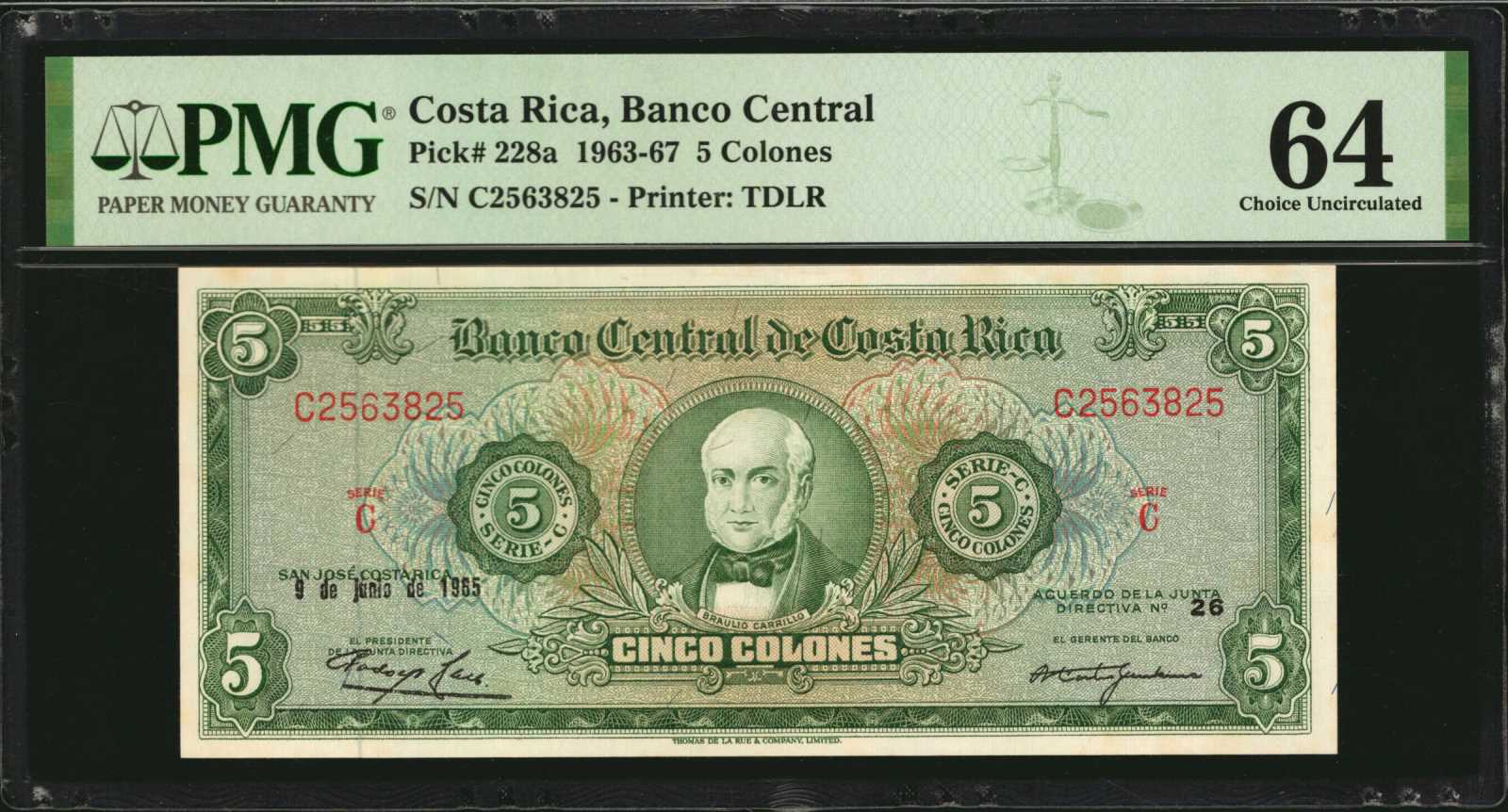image for: Costa Rica  5 colones(B508b)