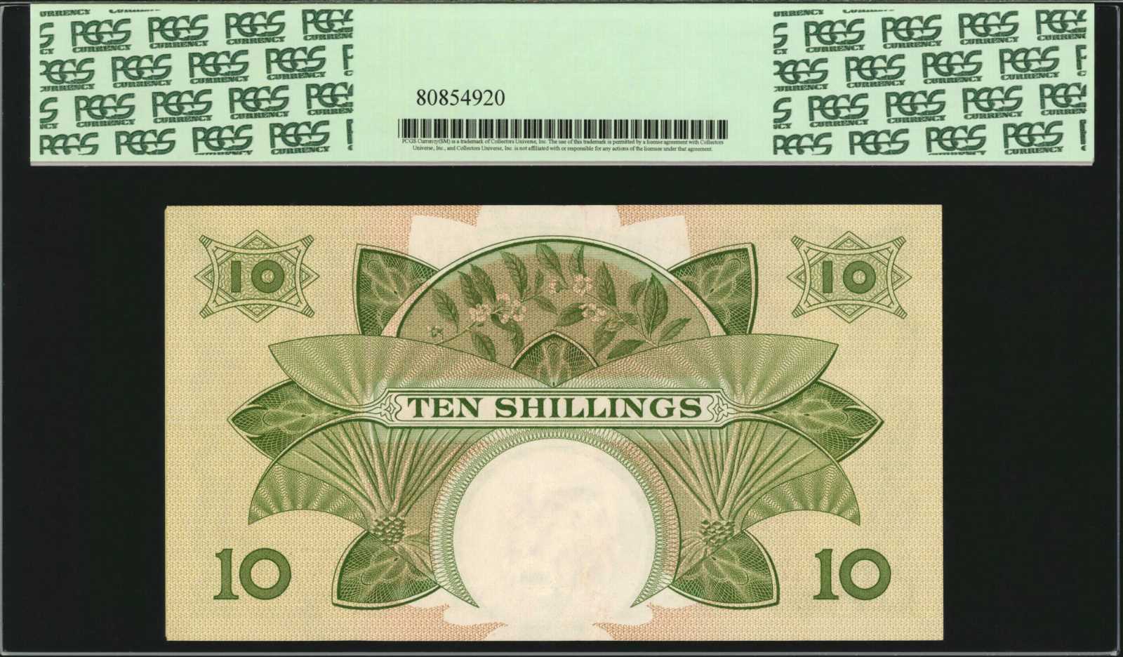 image for: East Africa  10 shillings(B228bp)