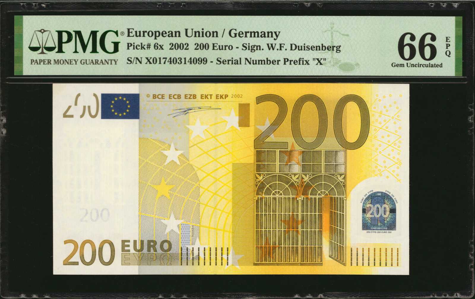 image for: European Monetary Union  200 euro (B106y1)
