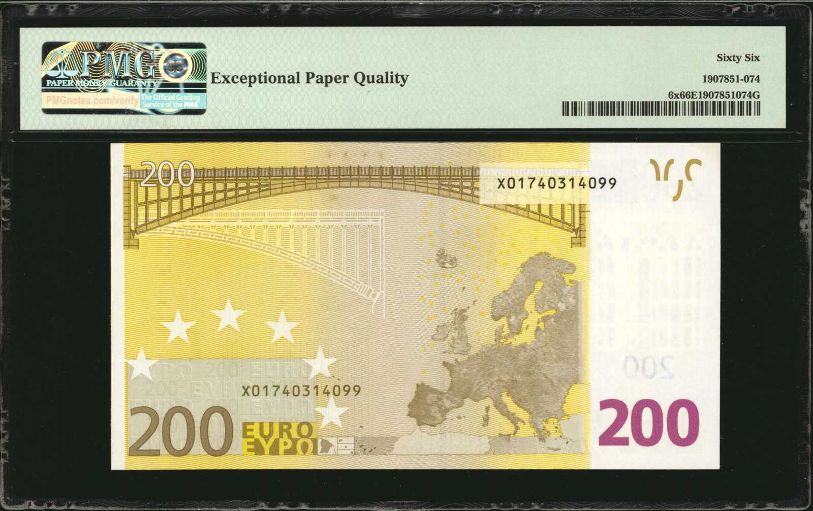 image for: European Monetary Union  200 euro (B106l1)