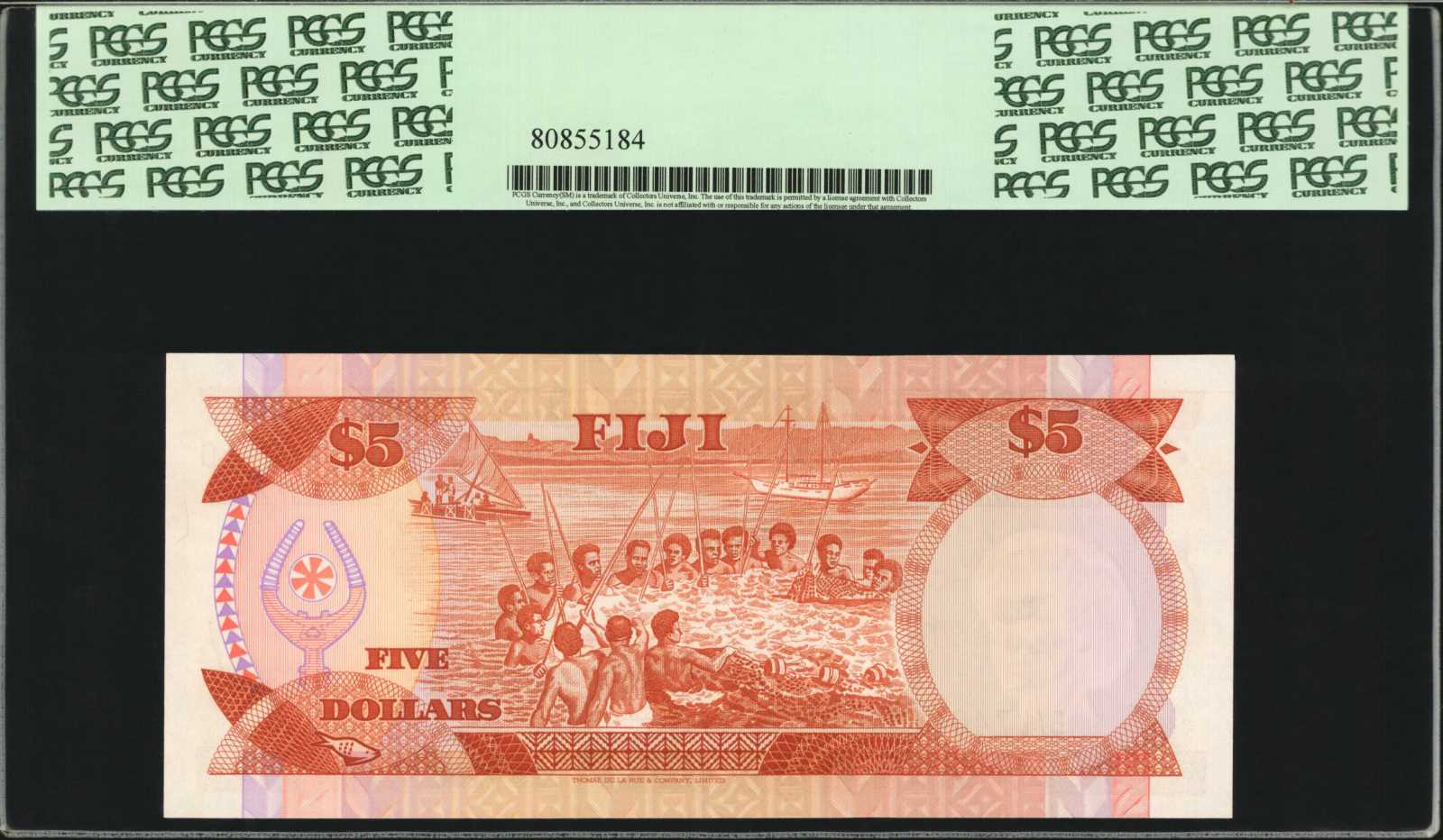 image for: Fiji  5 dollars (B409as2)