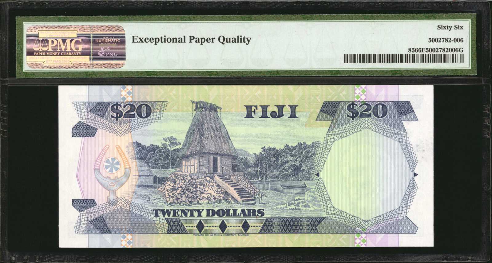 image for: Fiji  20 dollars (B416az)