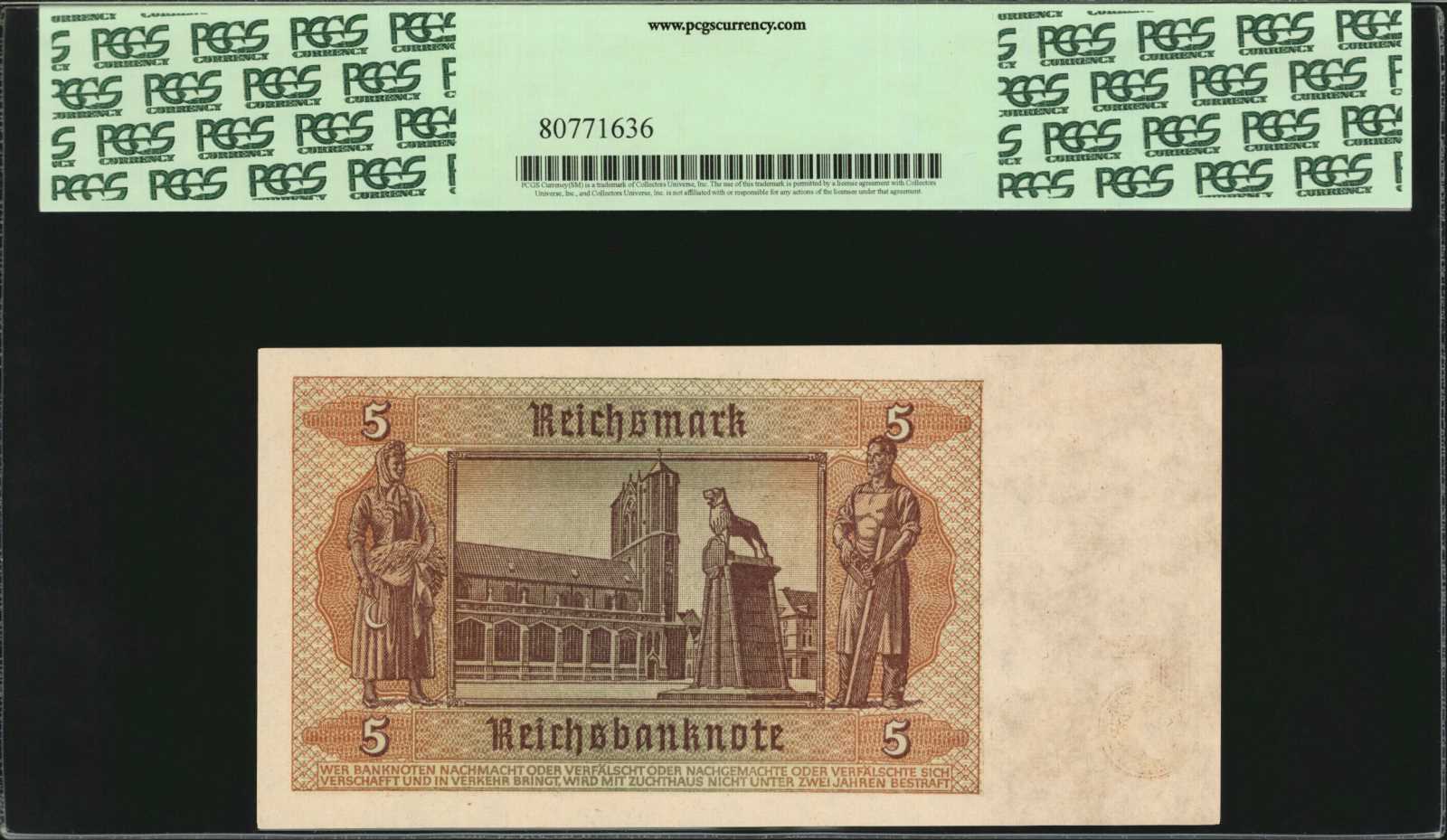 image for: Germany  5 reichsmark (B323a)