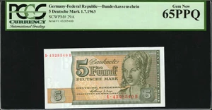 image for: Germany, Federal Republic of 5 deutsche mark(B212a)