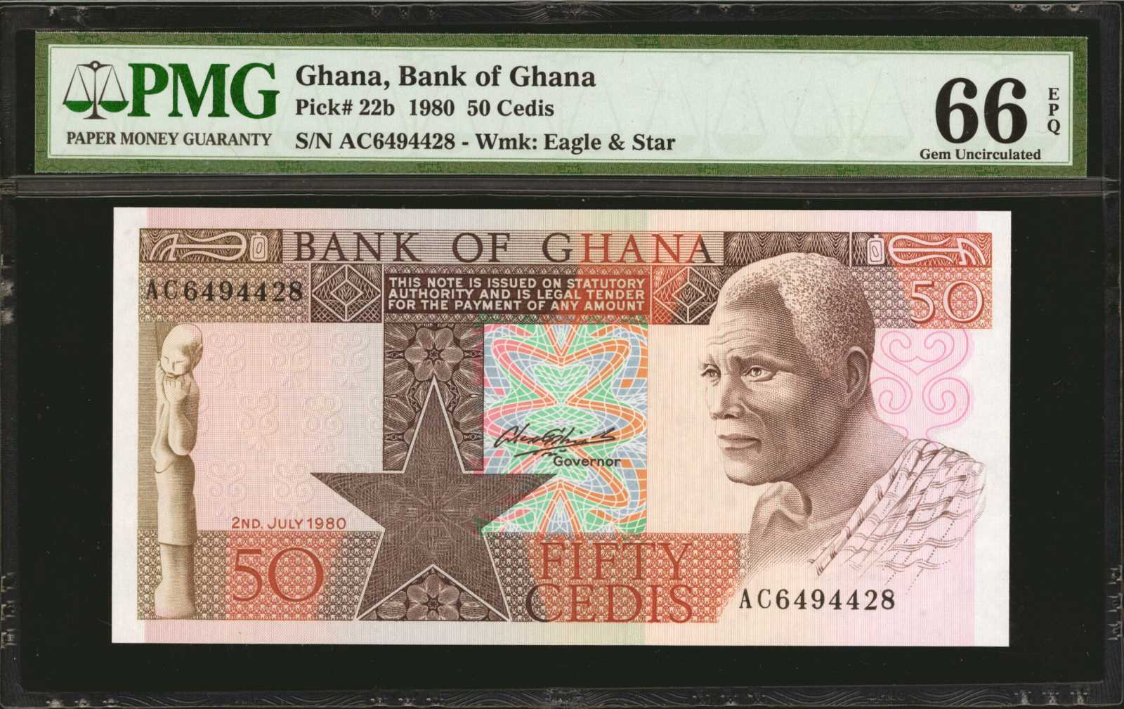 image for: Ghana  50 cedis (B123z)