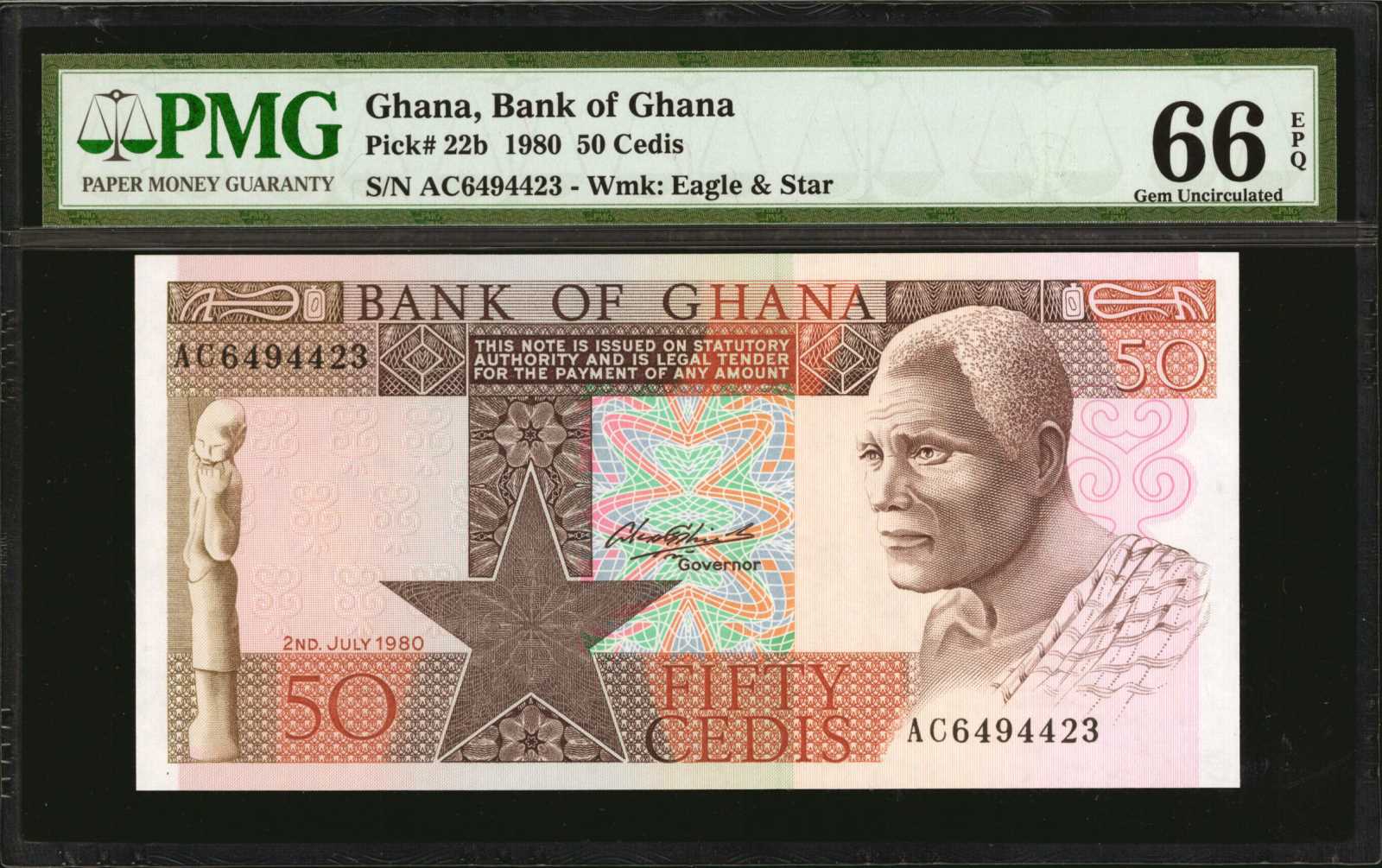 image for: Ghana  50 cedis (B123b)
