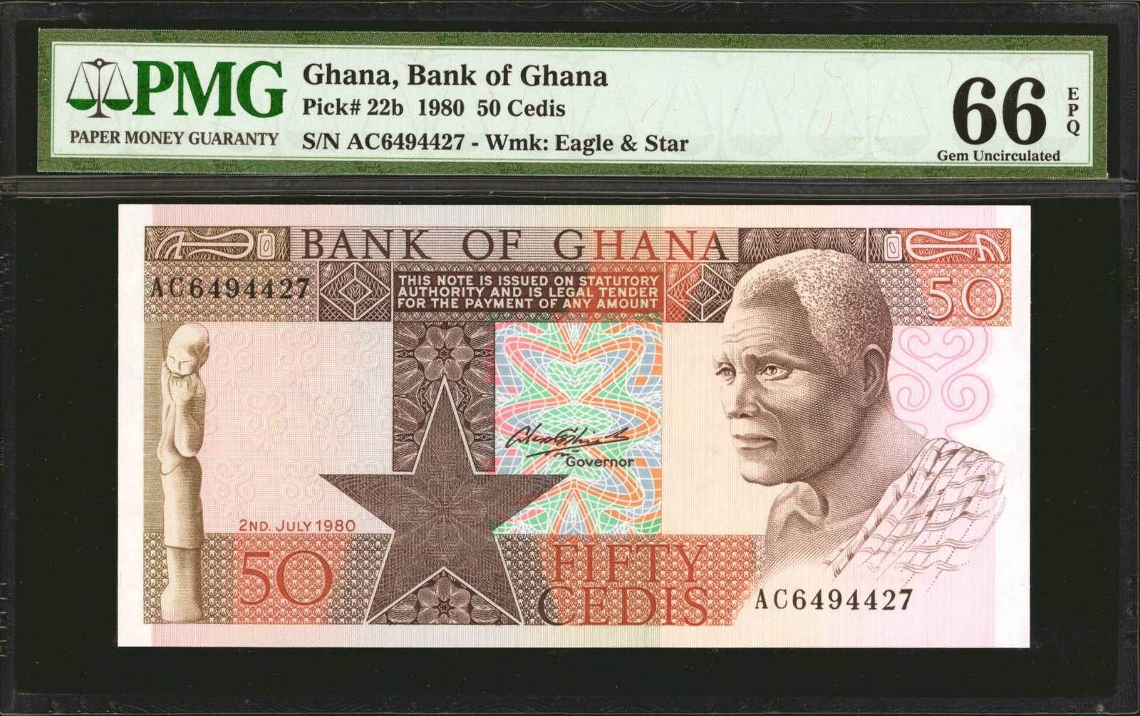 image for: Ghana  50 cedis (B123z)