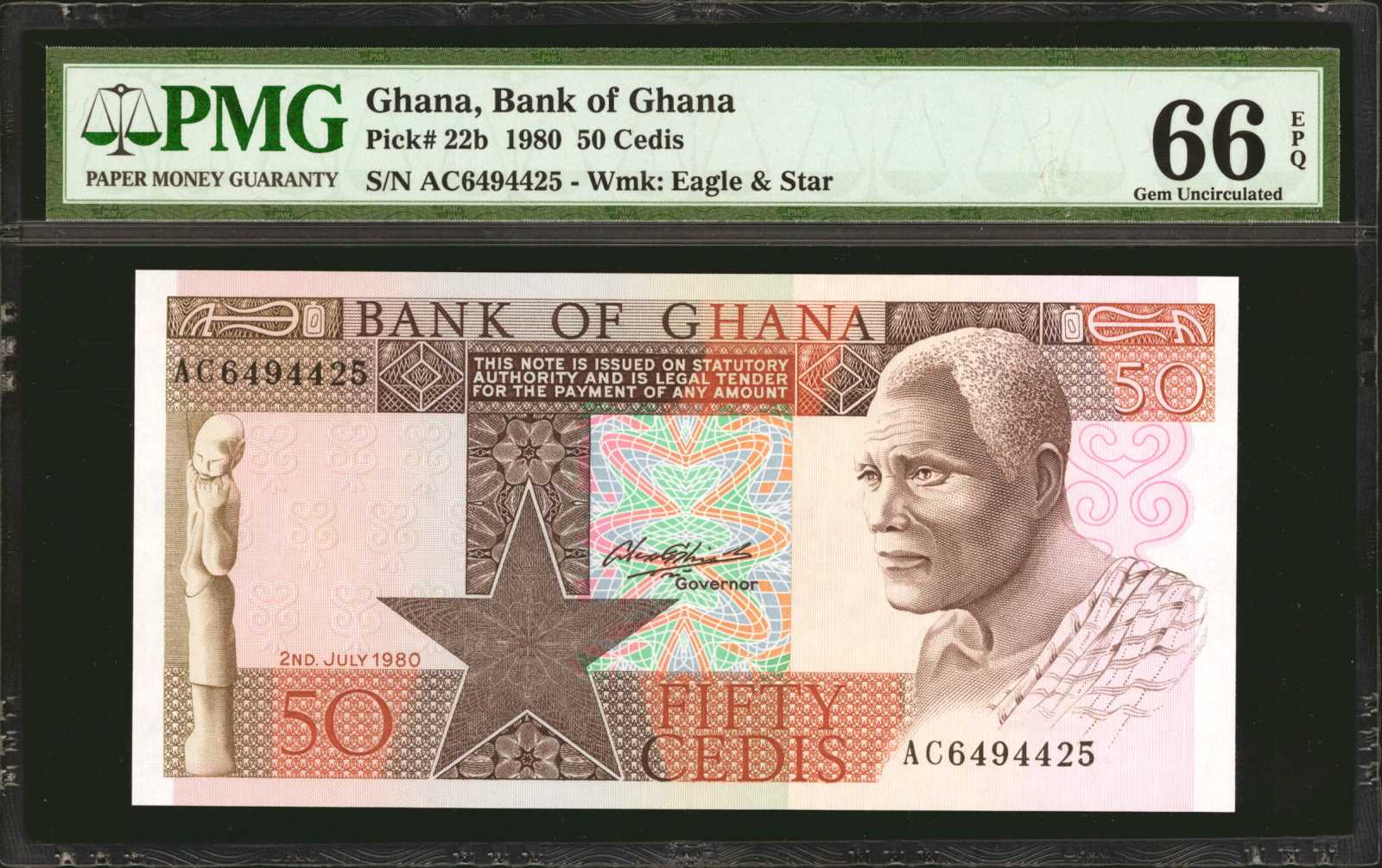 image for: Ghana  50 cedis (B123b)