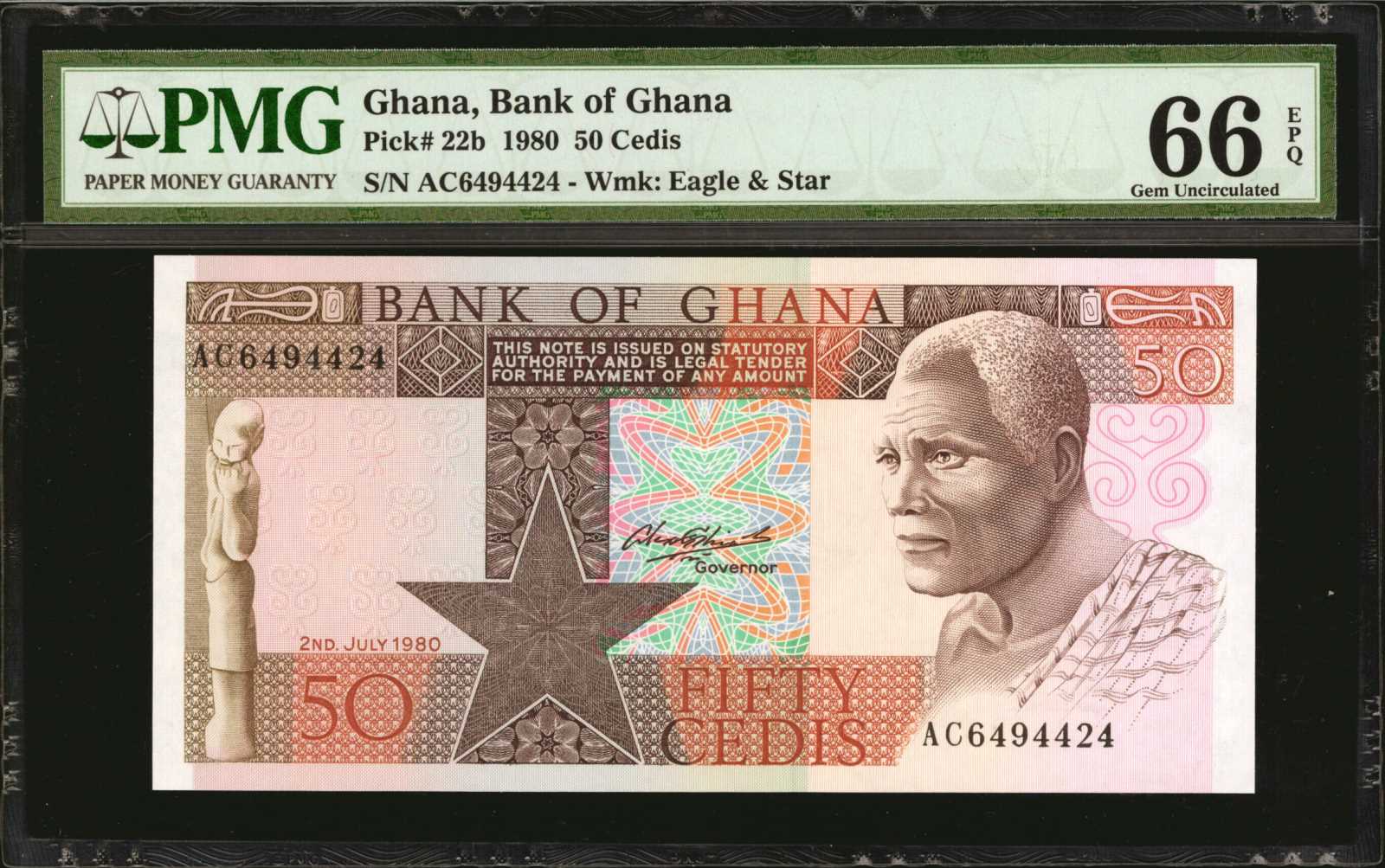 image for: Ghana  50 cedis (B123z)