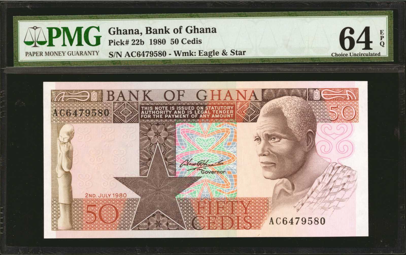 image for: Ghana  50 cedis (B123z)