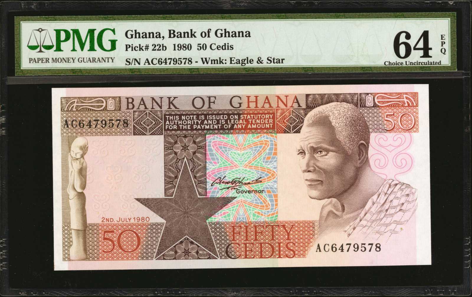 image for: Ghana  50 cedis (B123ap)