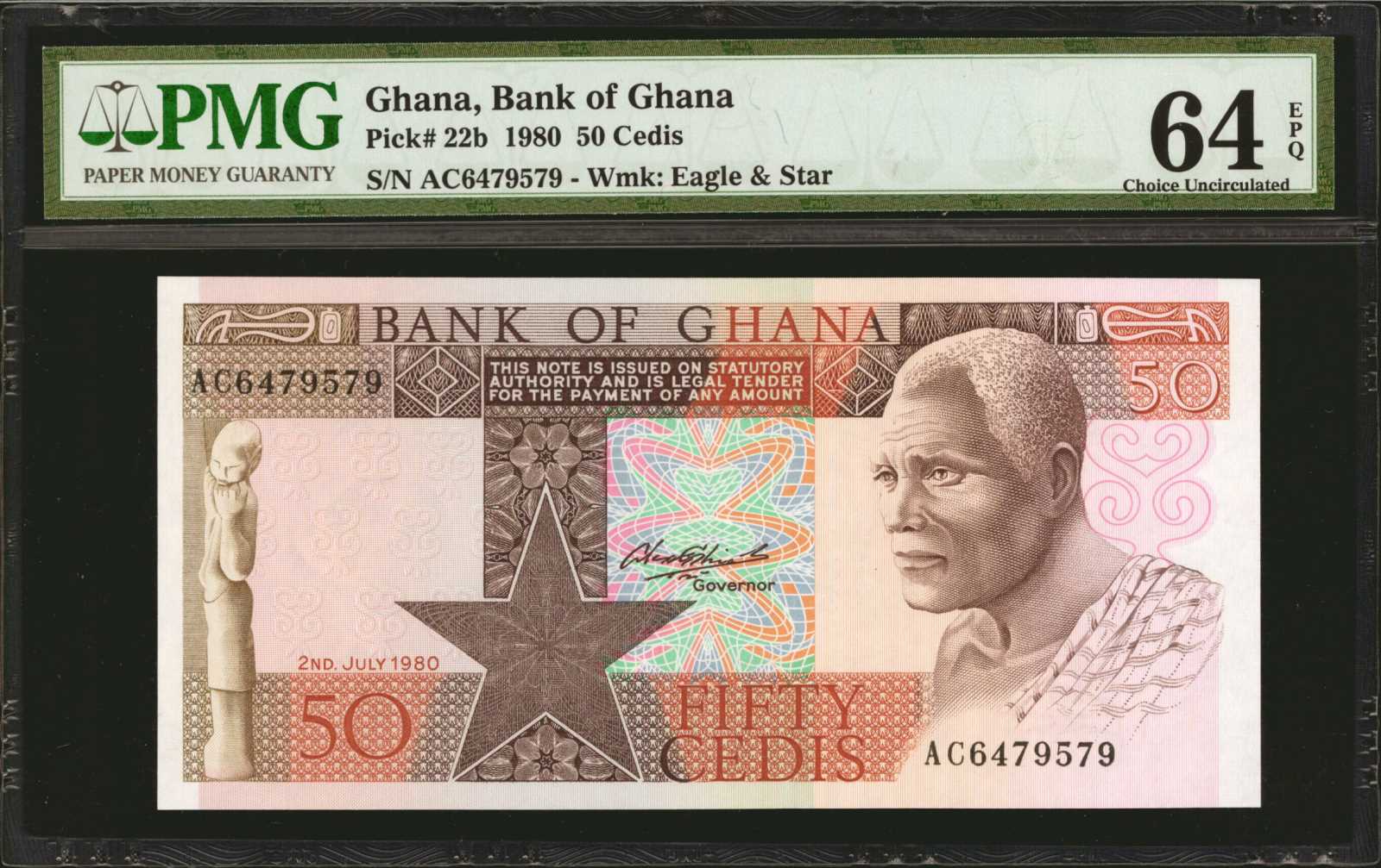 image for: Ghana  50 cedis (B123ap)