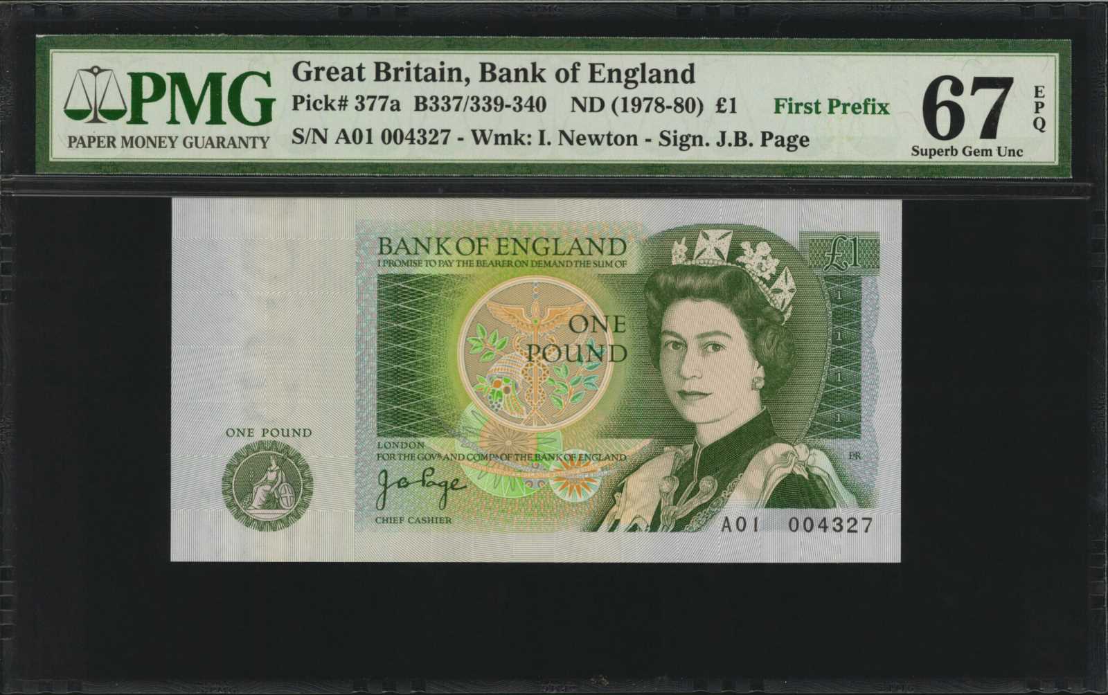image for: United Kingdom  1 pound (B183as)