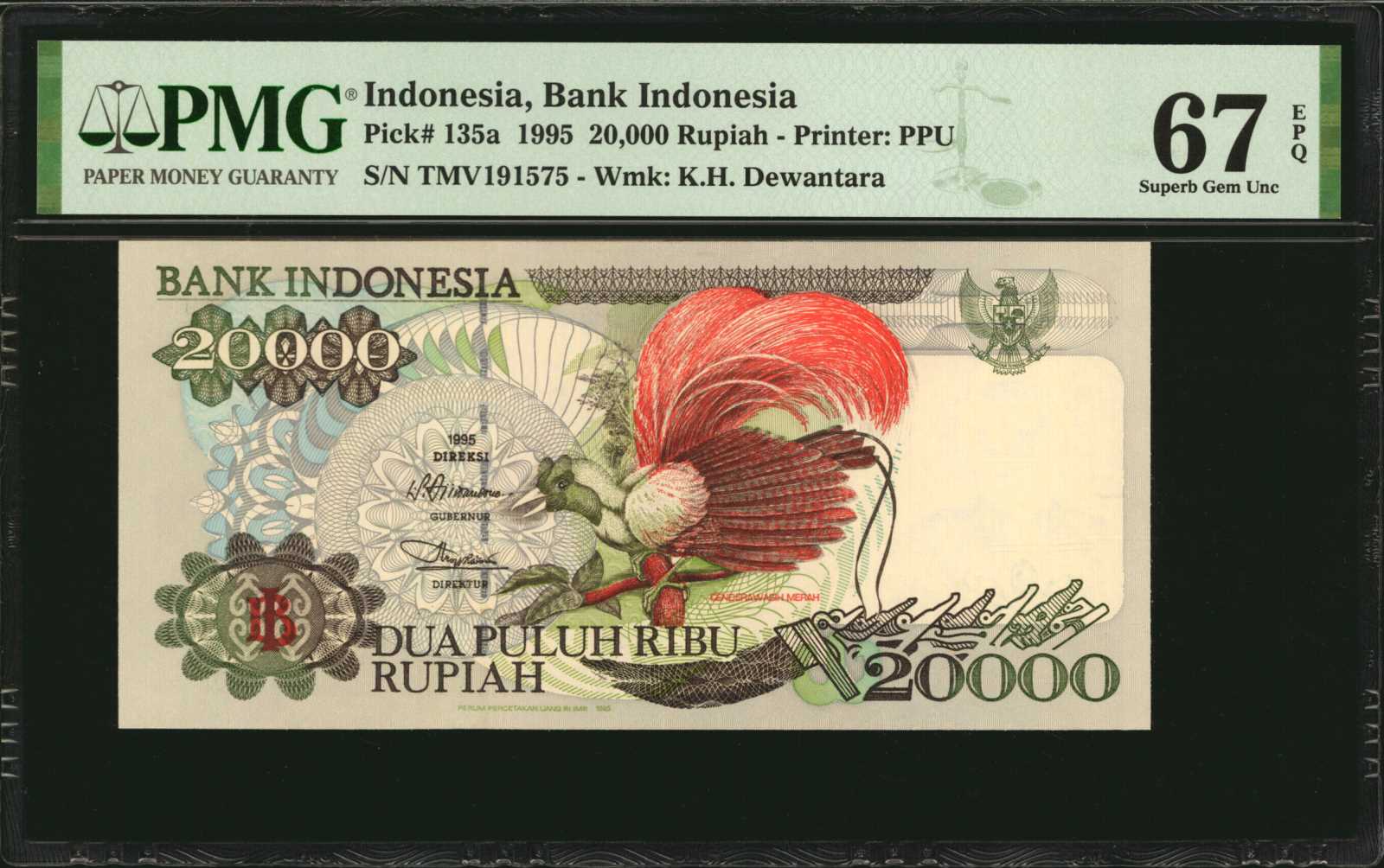 image for: Indonesia  20,000 rupiah (B590es)