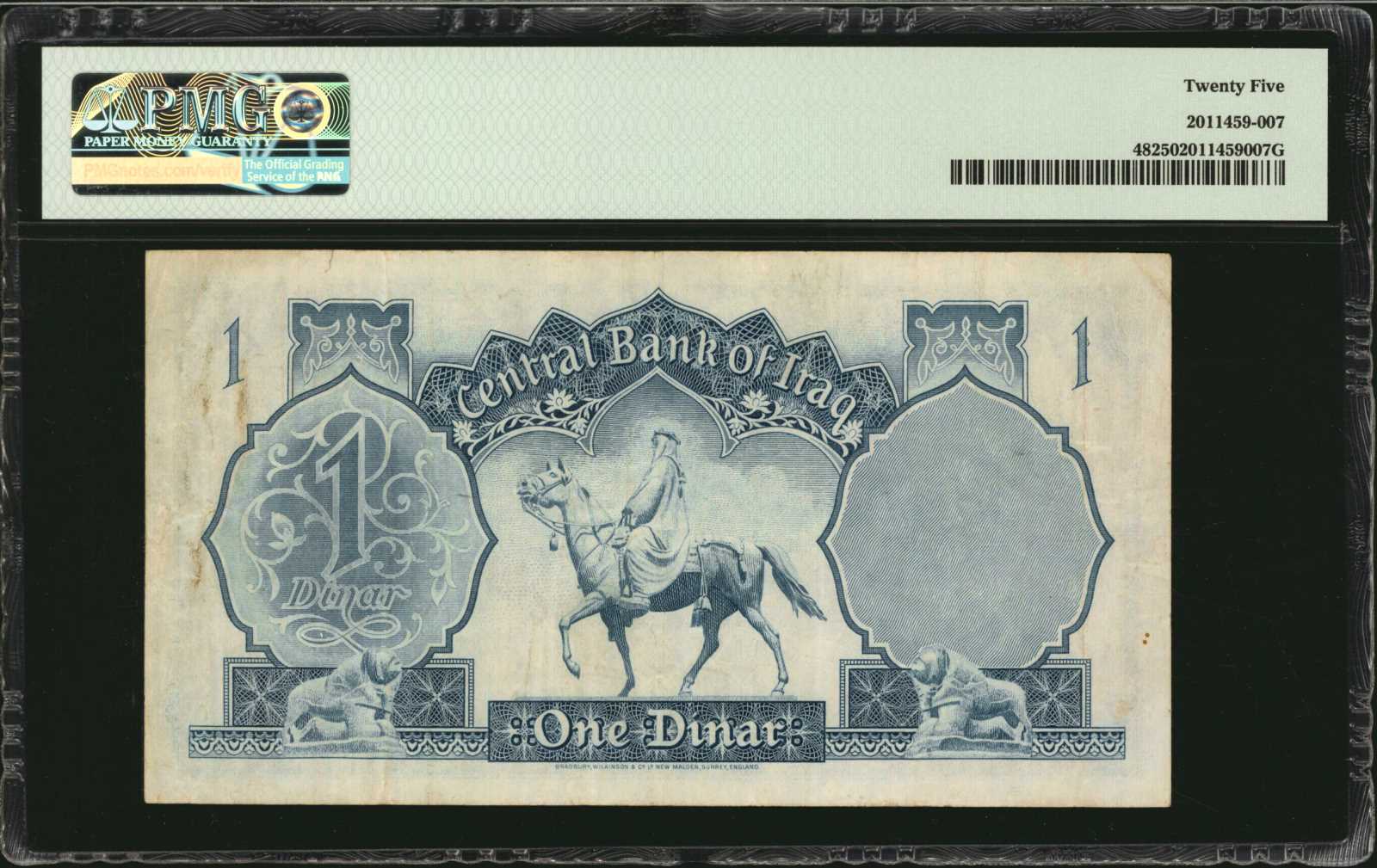 image for: Iraq  1 dinar (B305a)