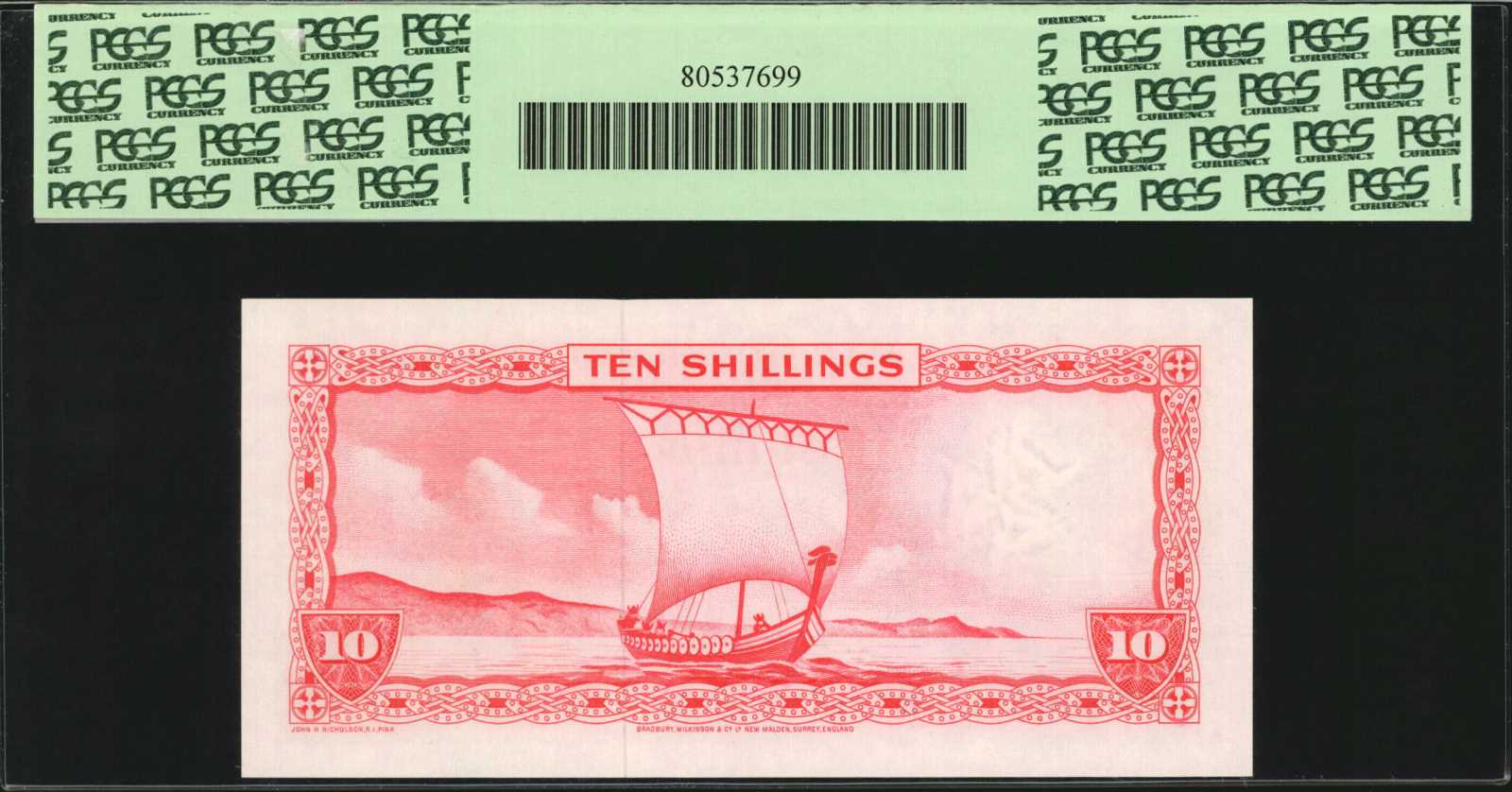 image for: Isle of Man  10 shillings (B101at)