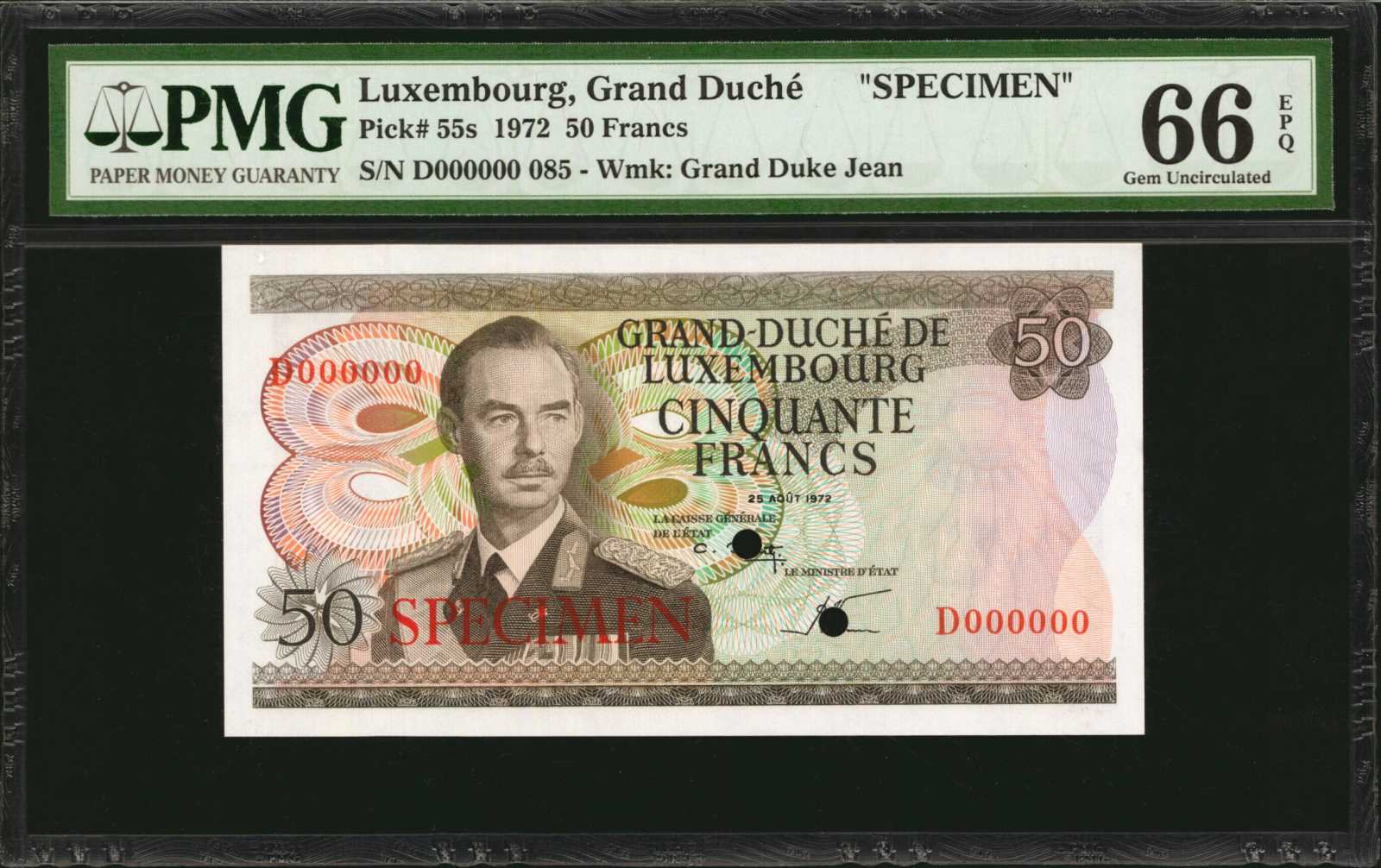 image for: Luxembourg  50 francs (B340b)