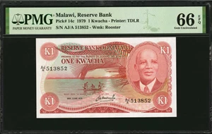 image for: Malawi 1 kwacha(B114d)