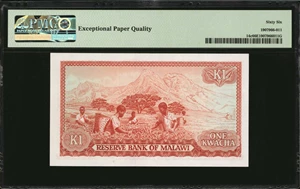 image for: Malawi 1 kwacha(B114d)