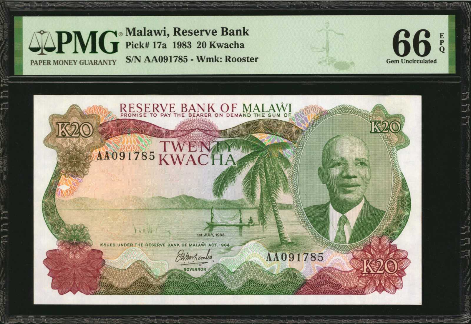image for: Malawi  20 kwacha(B117p)