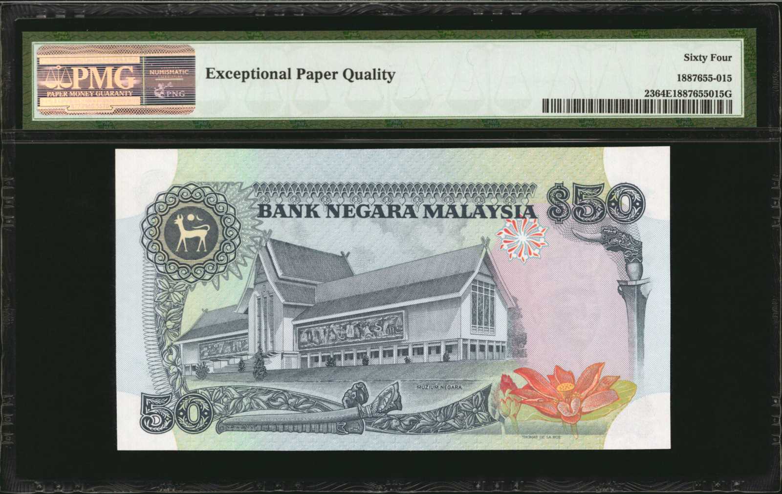 image for: Malaysia  50 ringgit (B123az)