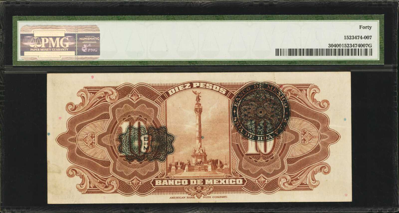 image for: Mexico  10 pesos(B609a)