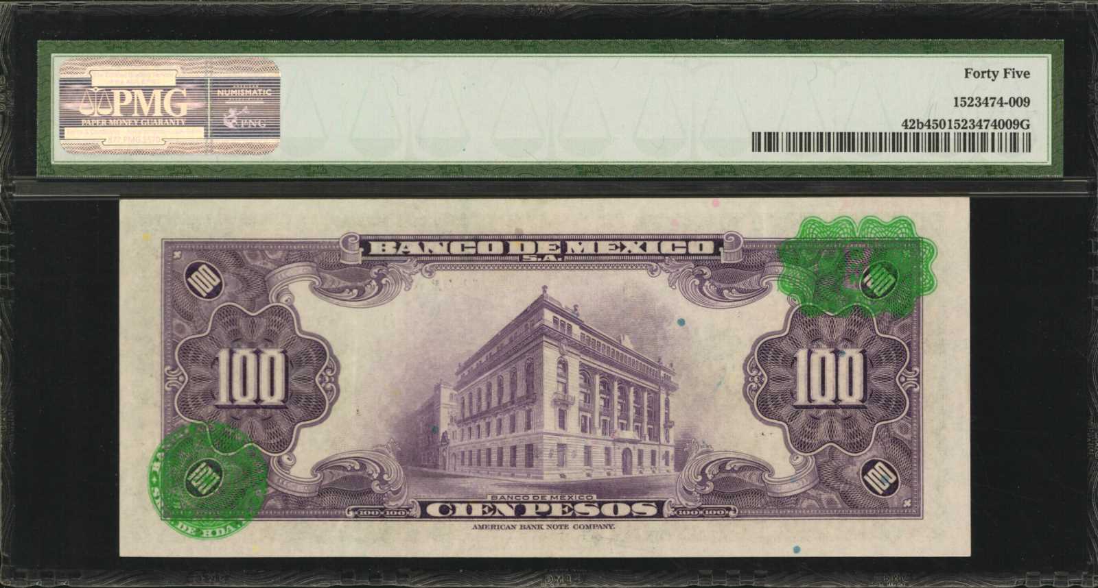 image for: Mexico  100 pesos(B611c)