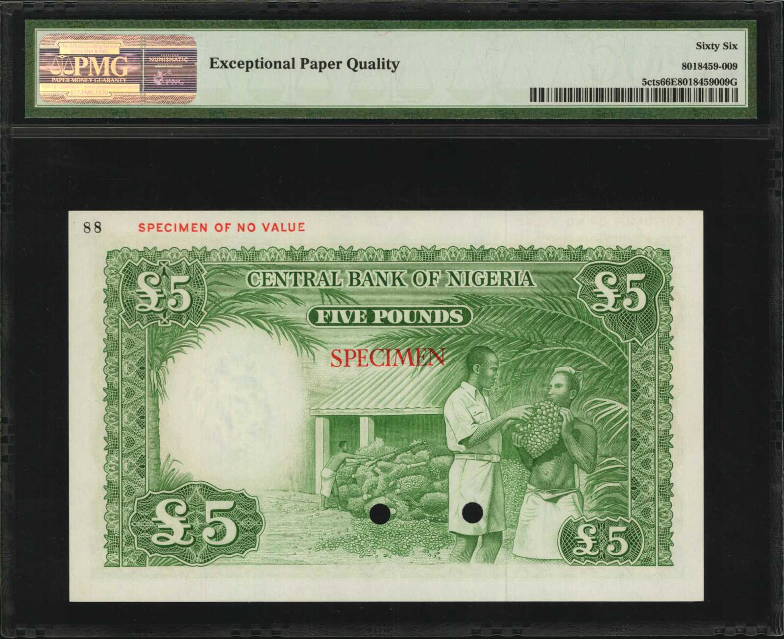 image for: Nigeria  5 pounds (B204as5)