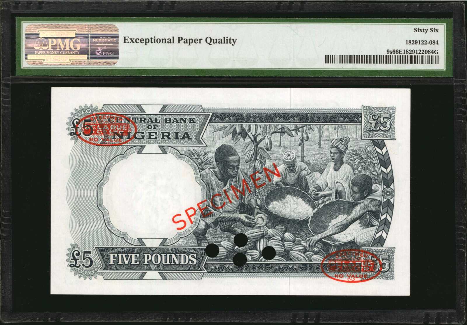 image for: Nigeria  5 pounds (B208as2)
