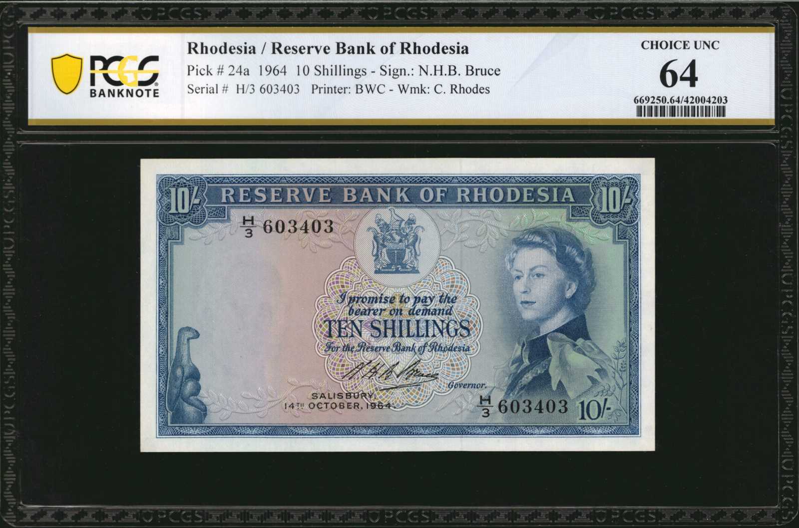 7.10.1964 7TH OCTOBER, 1964 Prefix H/2 