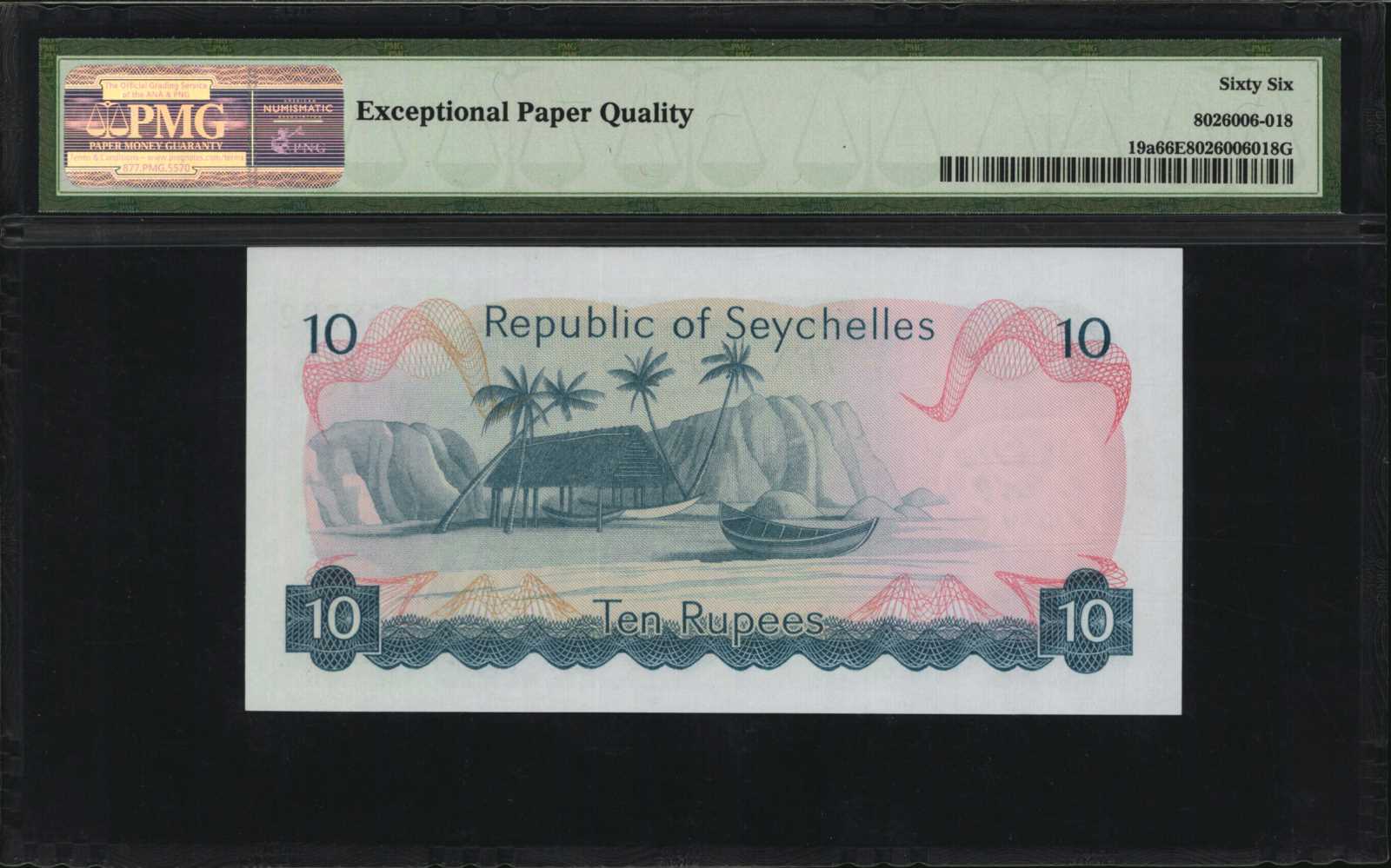 image for: Seychelles  10 rupees (B201ap)