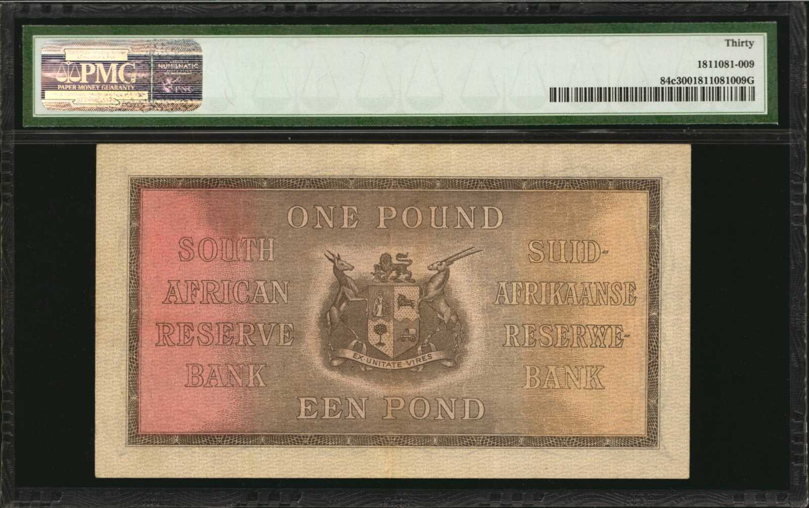 image for: South Africa  1 pound (B712es1)