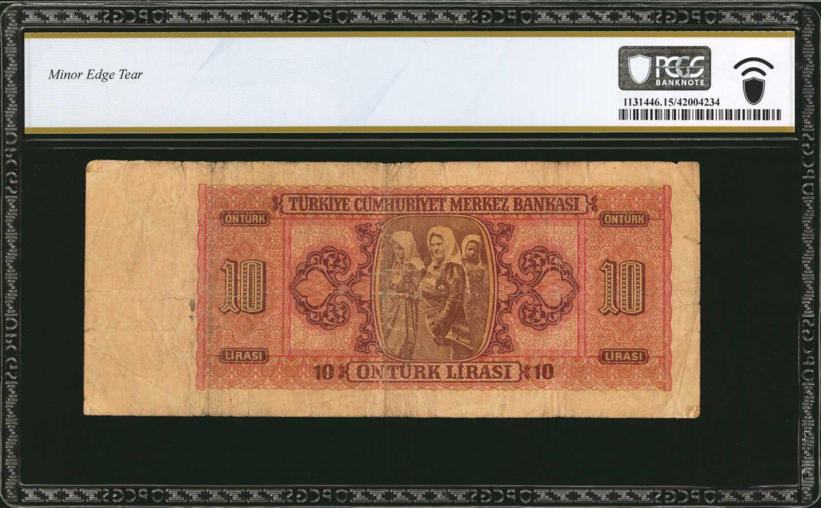 image for: Turkey  10 T?rk liras? (B223a)
