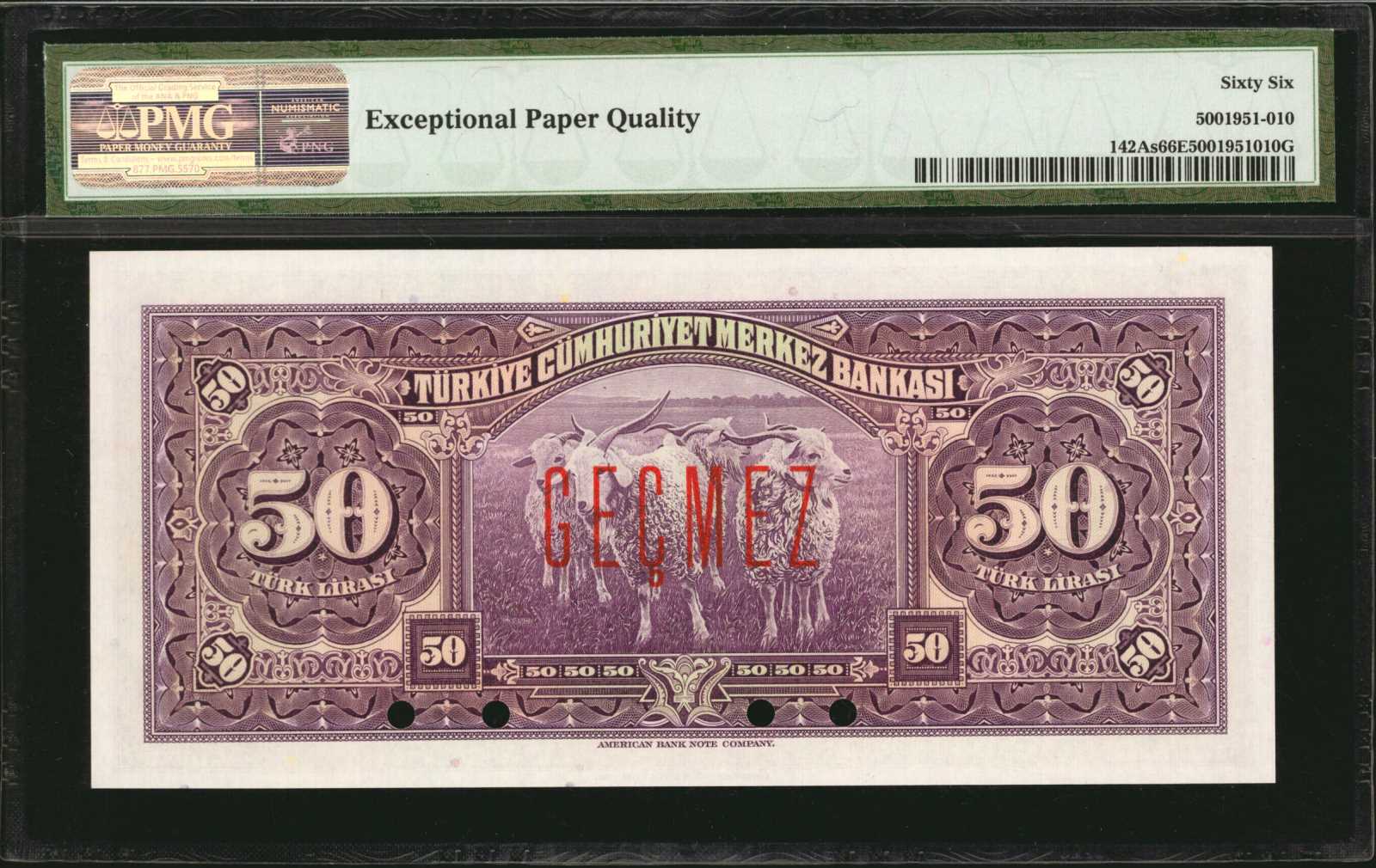 image for: Turkey  50 T?rk liras?(B225a)