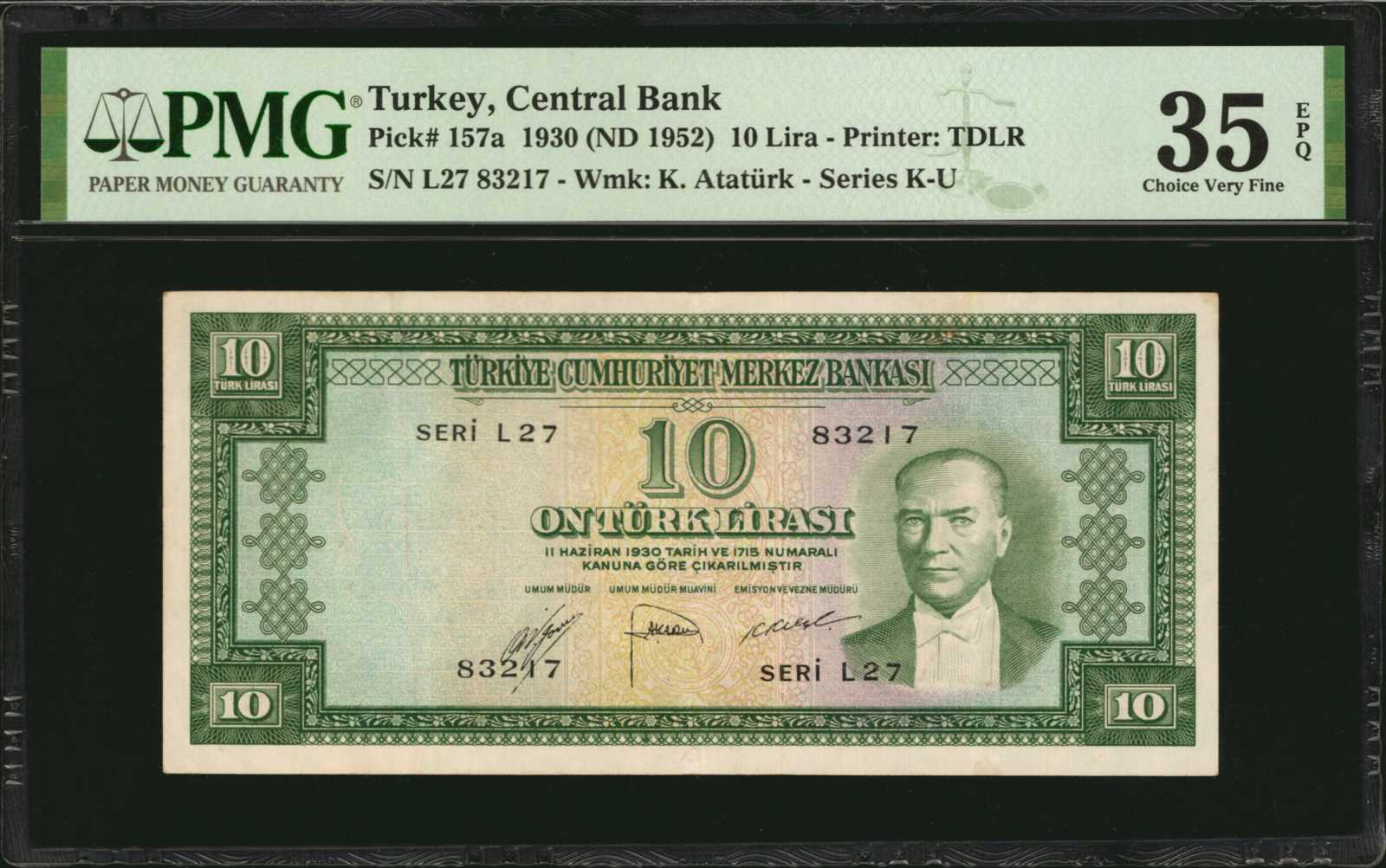 image for: Turkey  10 T?rk liras? (B240a)