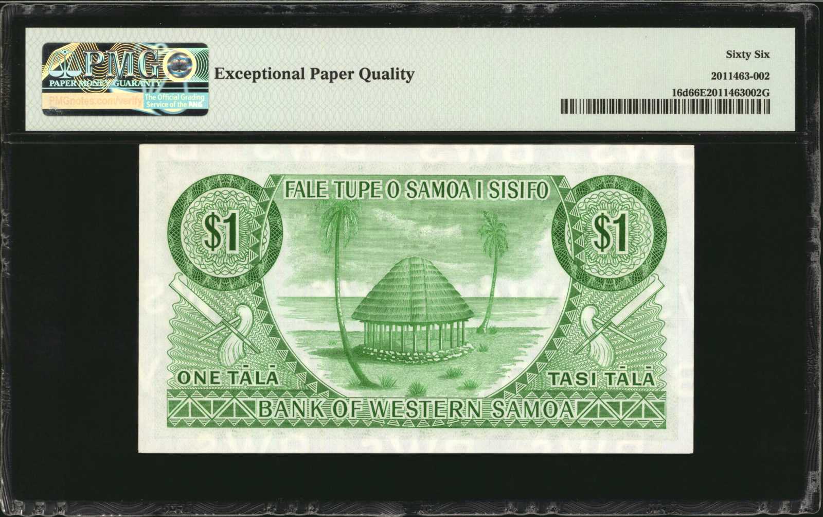 image for: Western Samoa  1 t?l?(B307c)