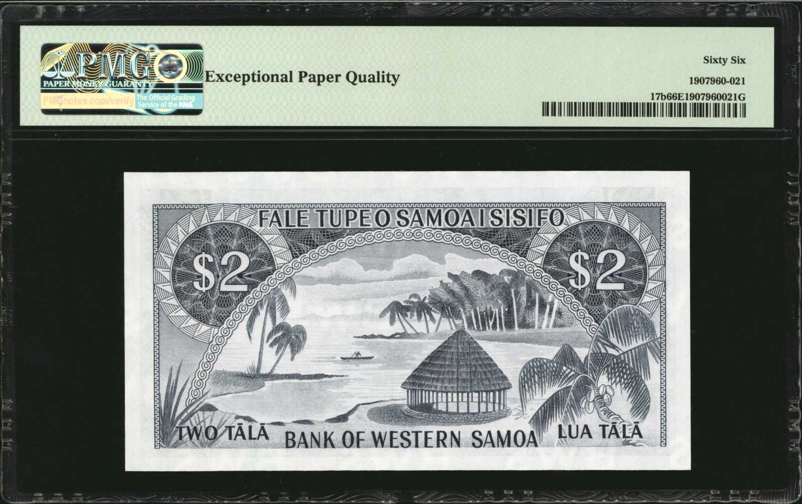 image for: Western Samoa  2 t?l?(B308d)