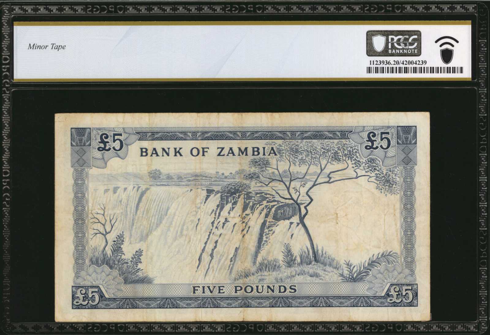 image for: Zambia  5 pounds(B103as3)