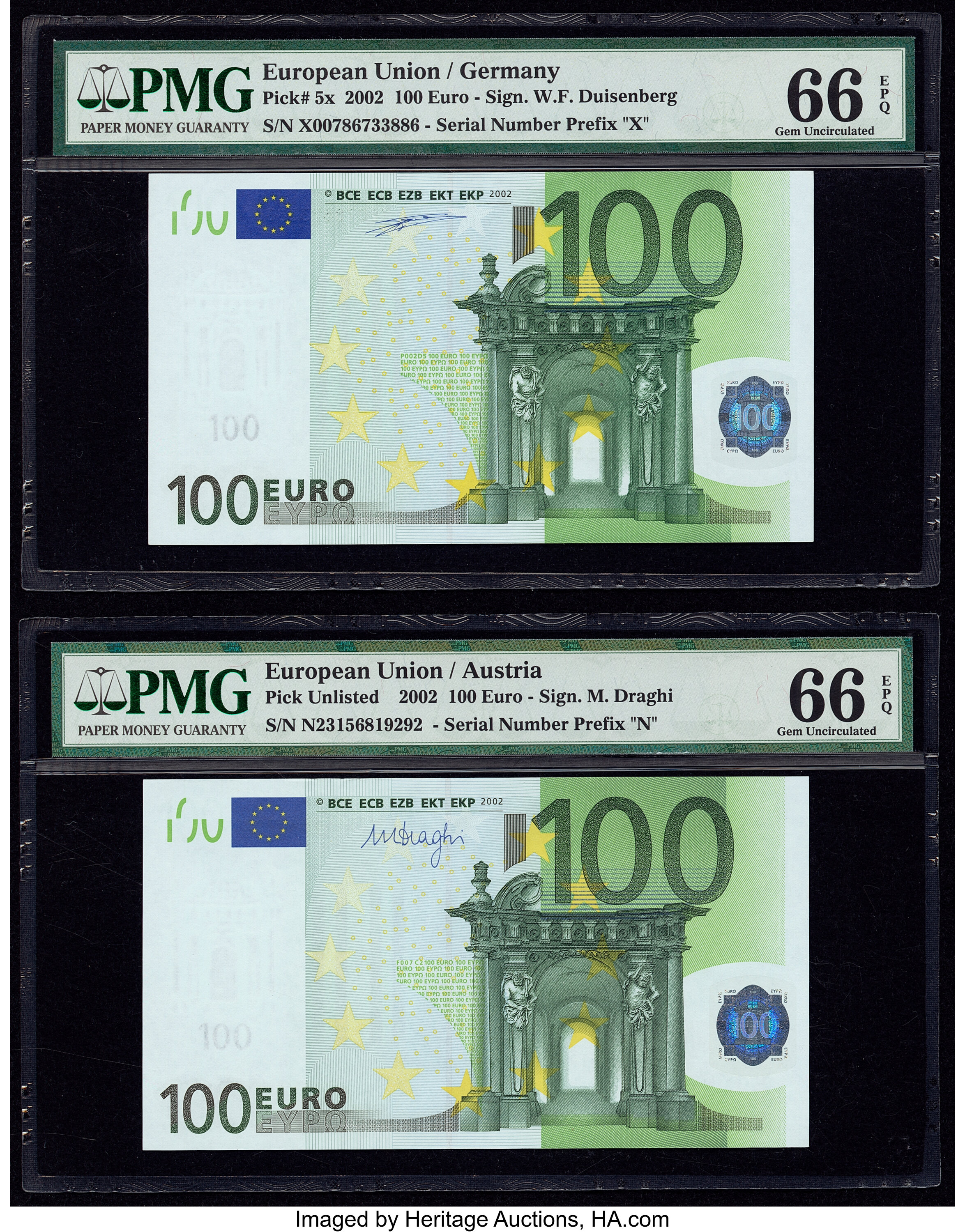 image for: European Monetary Union  100 euro (B105l1)