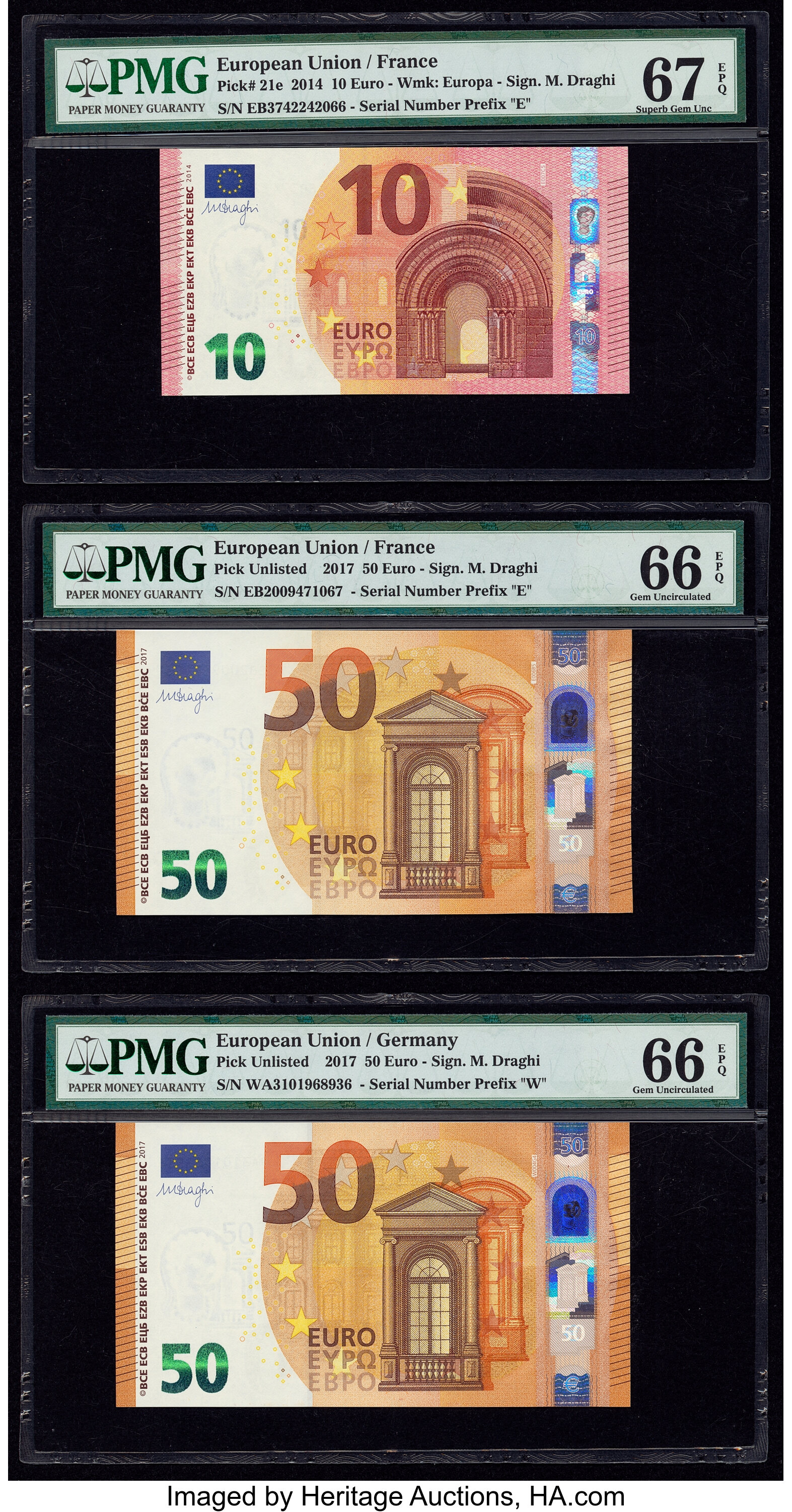 image for: European Monetary Union  50 euro (B111r3)
