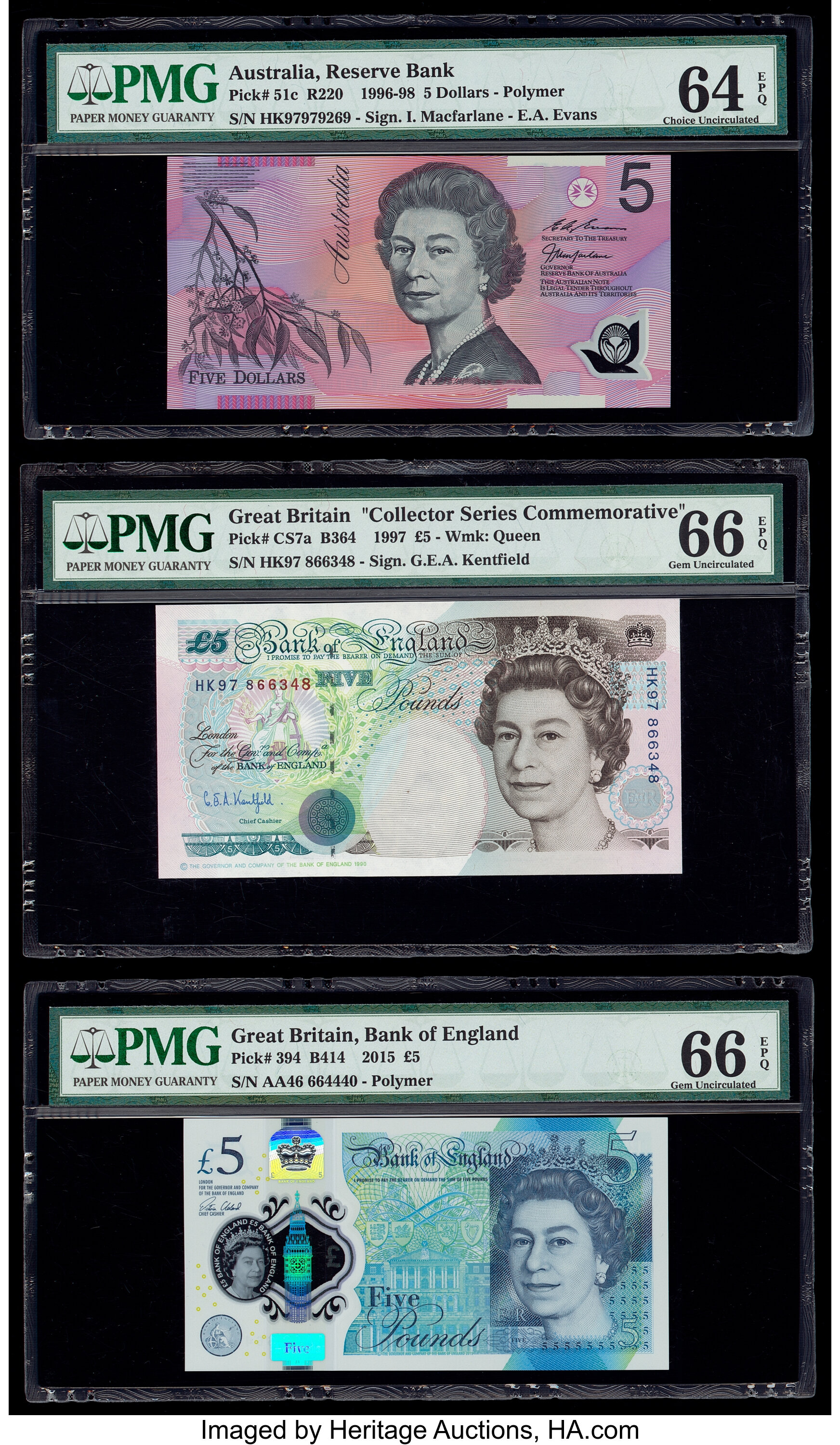 image for: Australia  5 dollars (B219a)